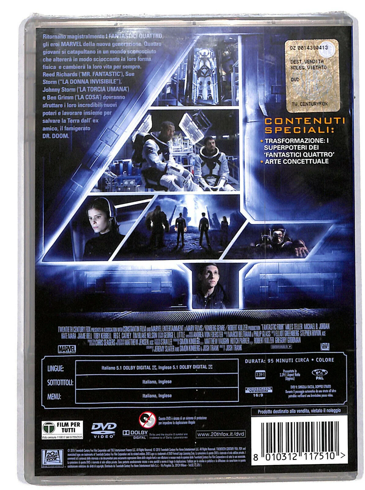 EBOND Fantastic 4 DVD DB722761 - Image 2