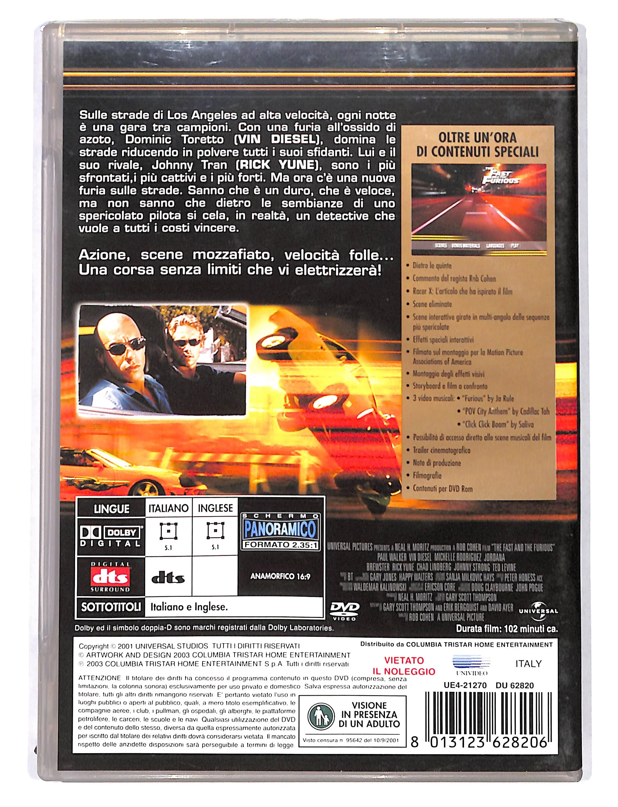 EBOND Fast And Furious DVD DB723832 - Image 2