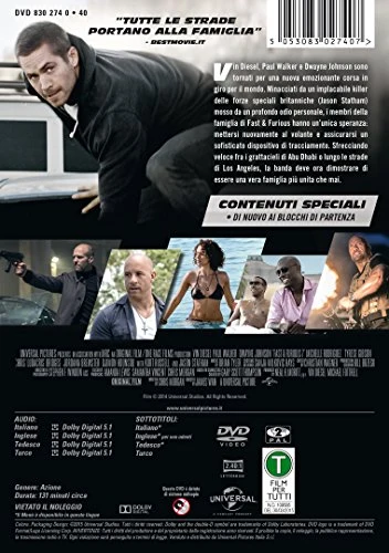 EBOND Fast & Furious 7 NOLEGGIO DVD DB754728 - Image 2