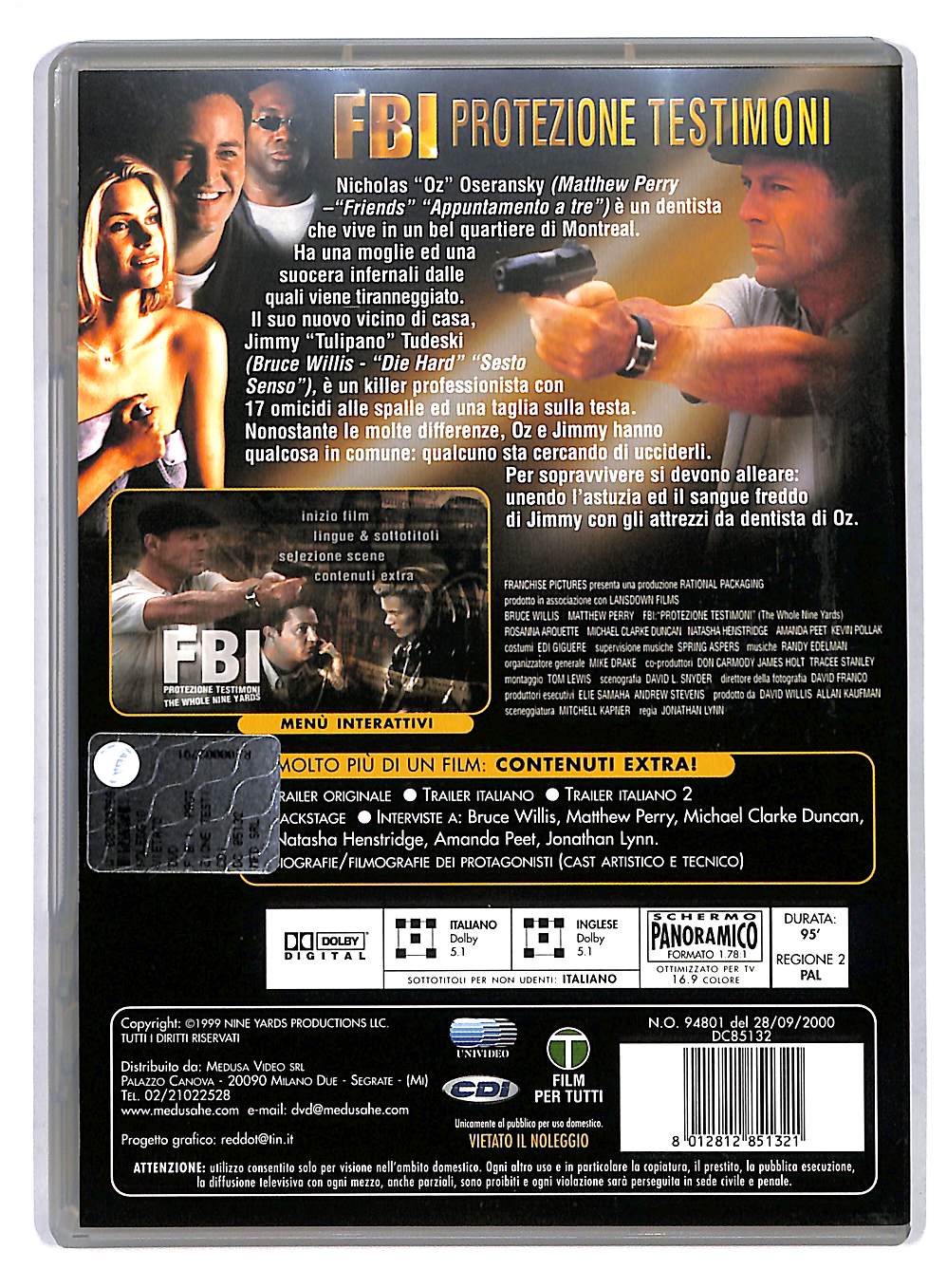 EBOND FBI - Protezione Testimoni DVD DB743647 - Image 2