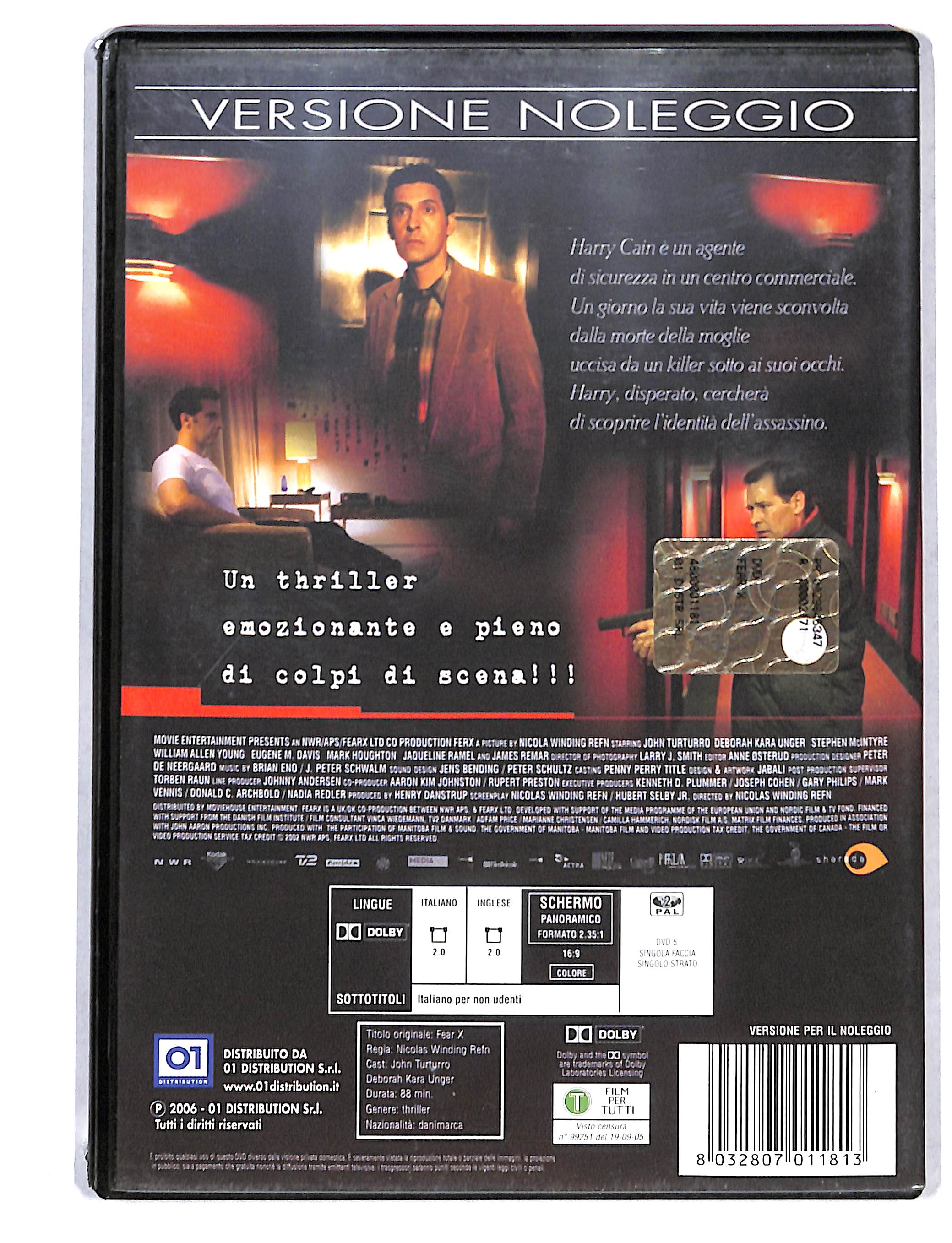 EBOND Fearx NOLEGGIO DVD DB735843 - Image 2