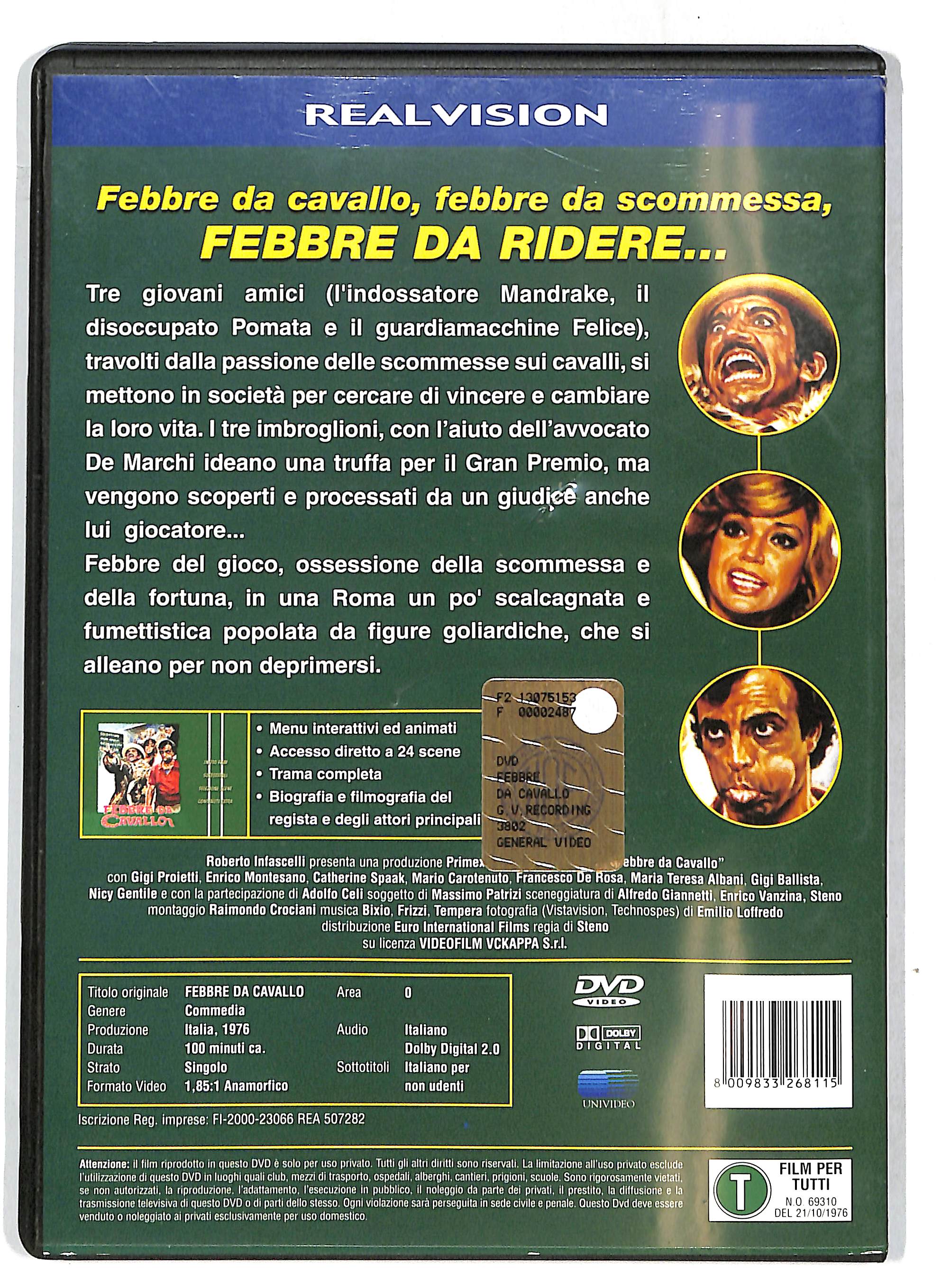 EBOND Febbre Da Cavallo DVD DB726217 - Image 2