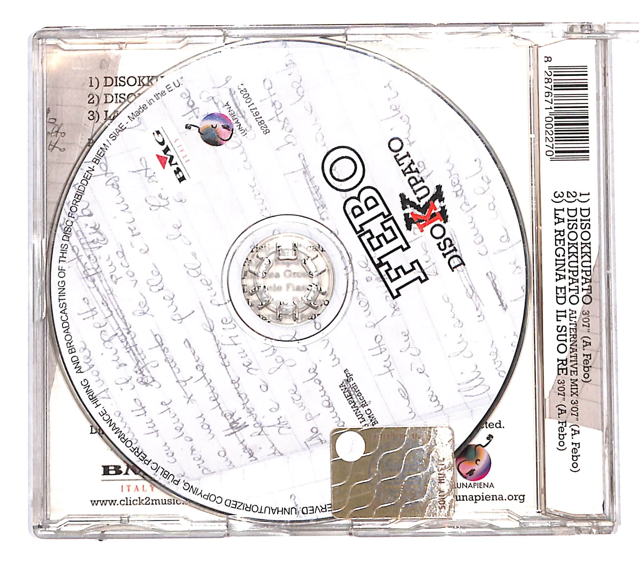 EBOND Febo - Disokkupato CD CB118118 - Image 2