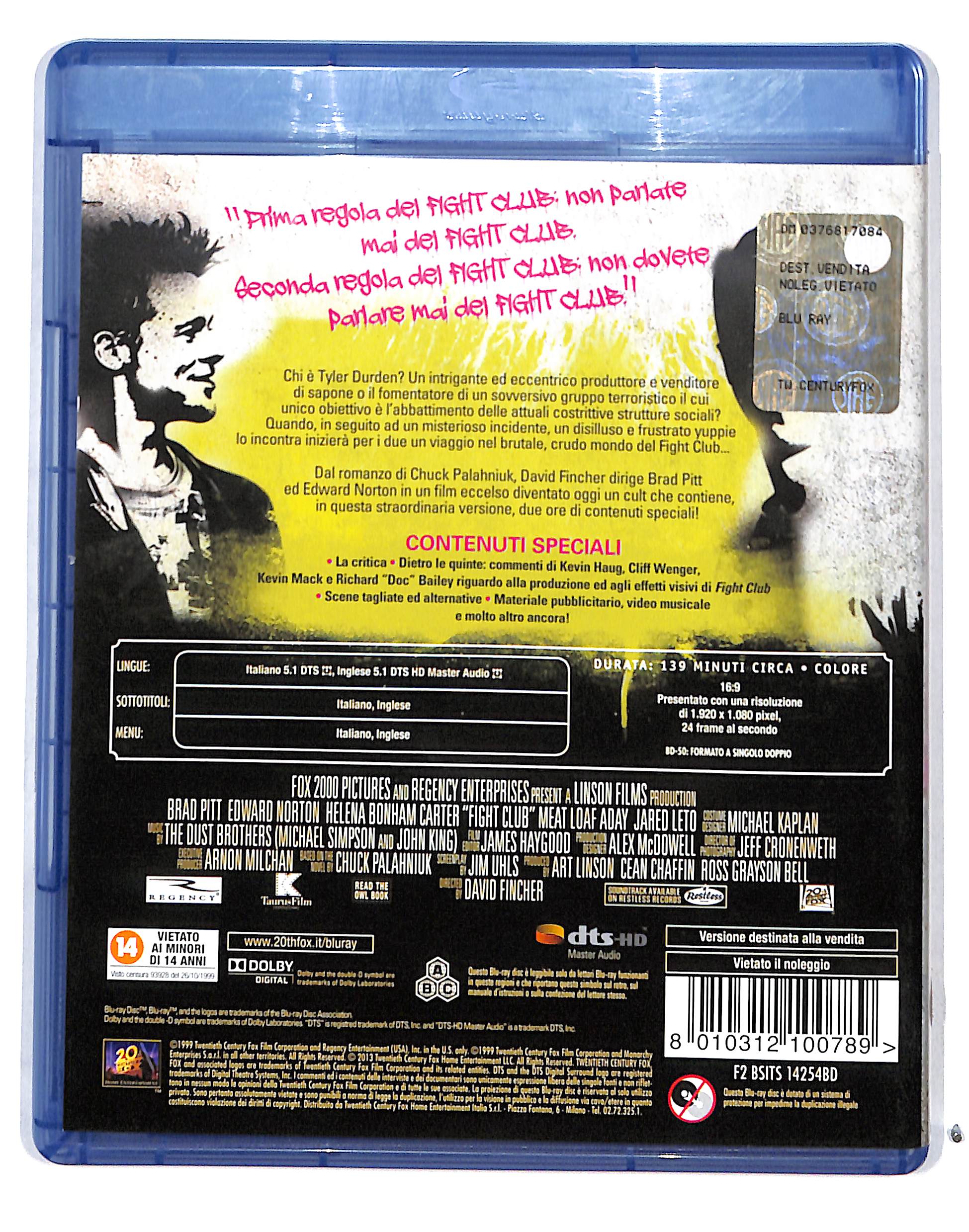 EBOND Fight Club BLURAY DB691107 - Image 2