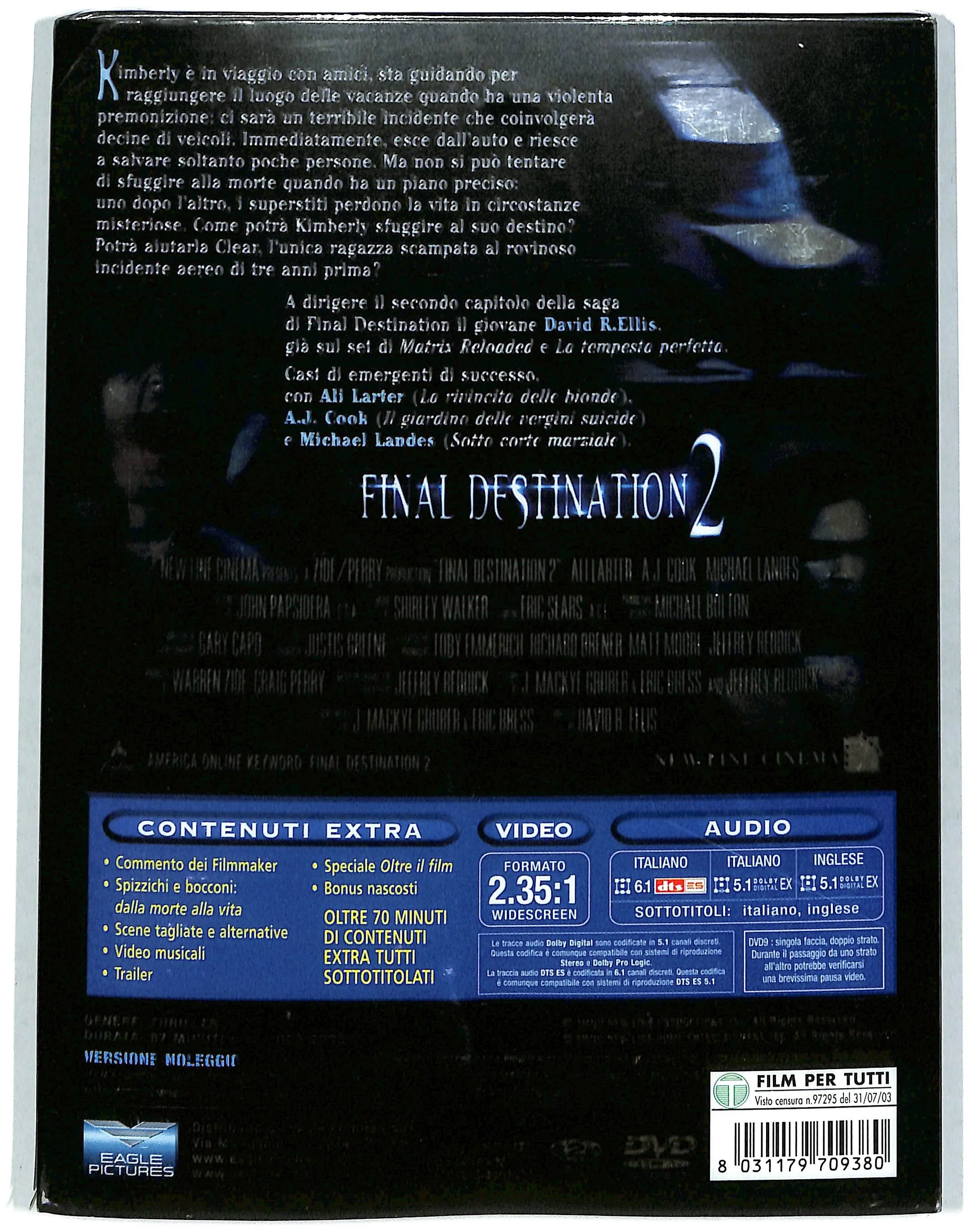 EBOND Final Destination 2 DIGIPACK DVD DB766818 - Image 2
