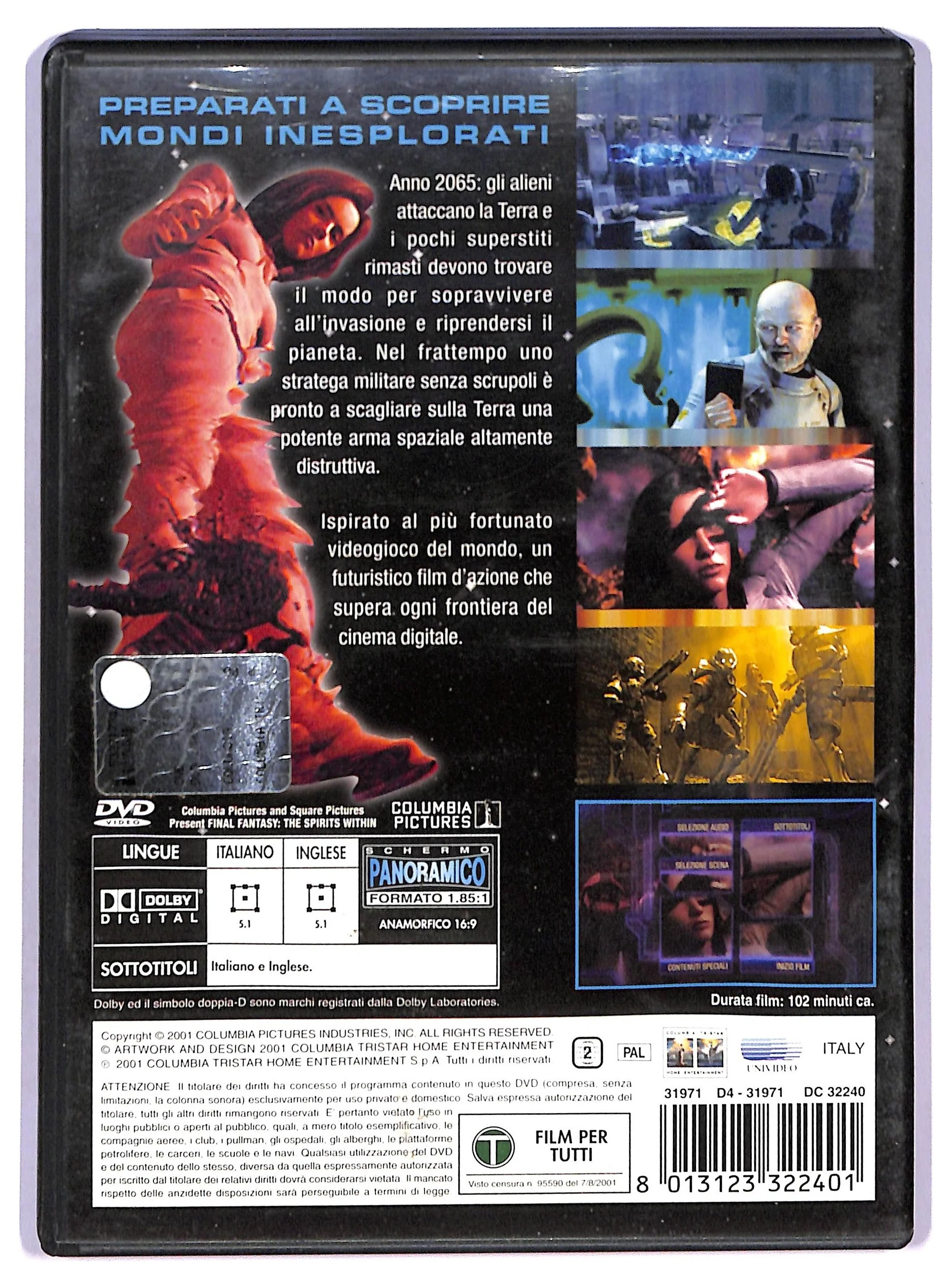 EBOND Final Fantasy NOLEGGIO DVD DB759239 - Image 2