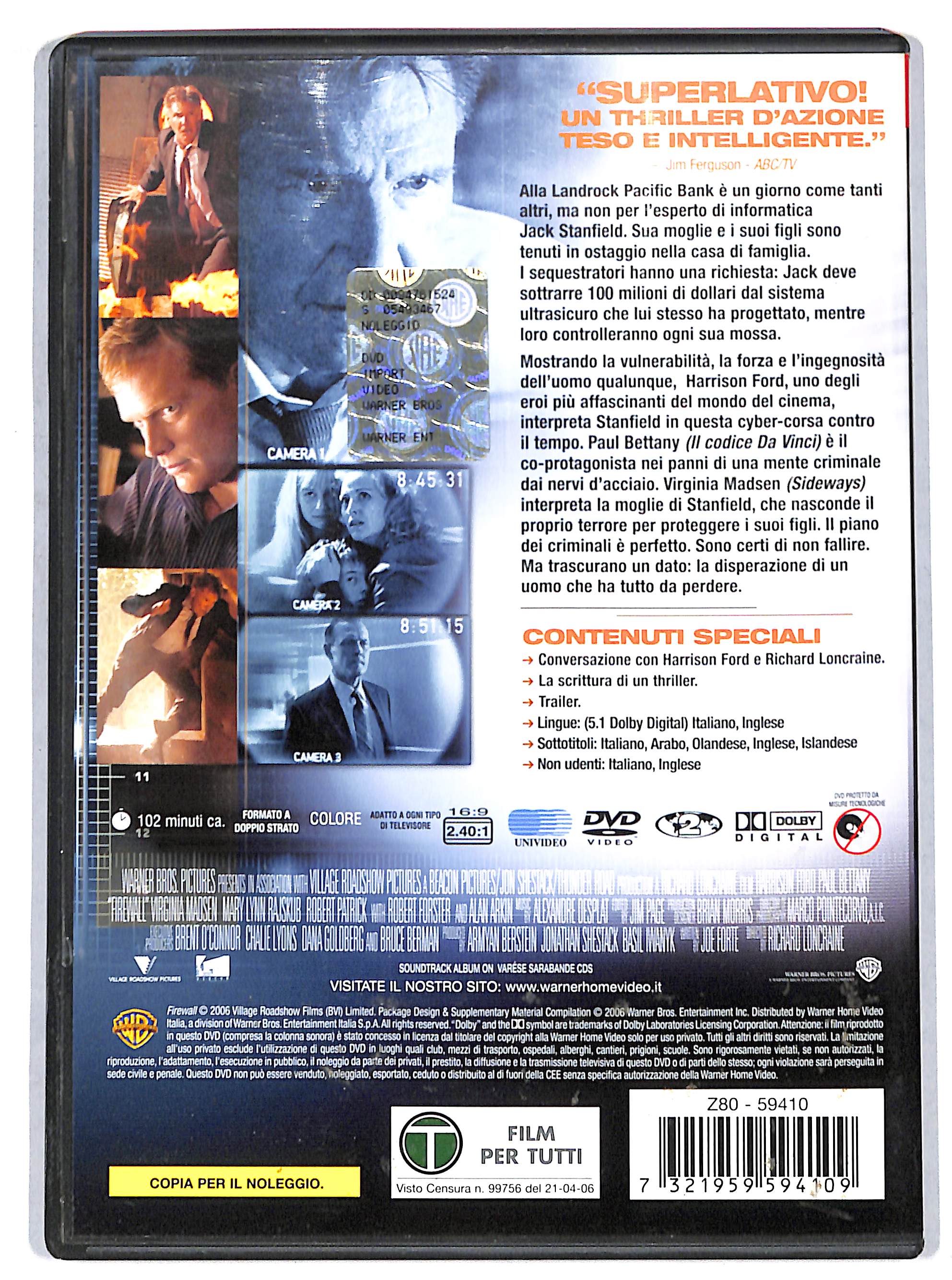 EBOND Firewall - Accesso negato Noleggio NOLEGGIO DVD DB735629 - Image 2