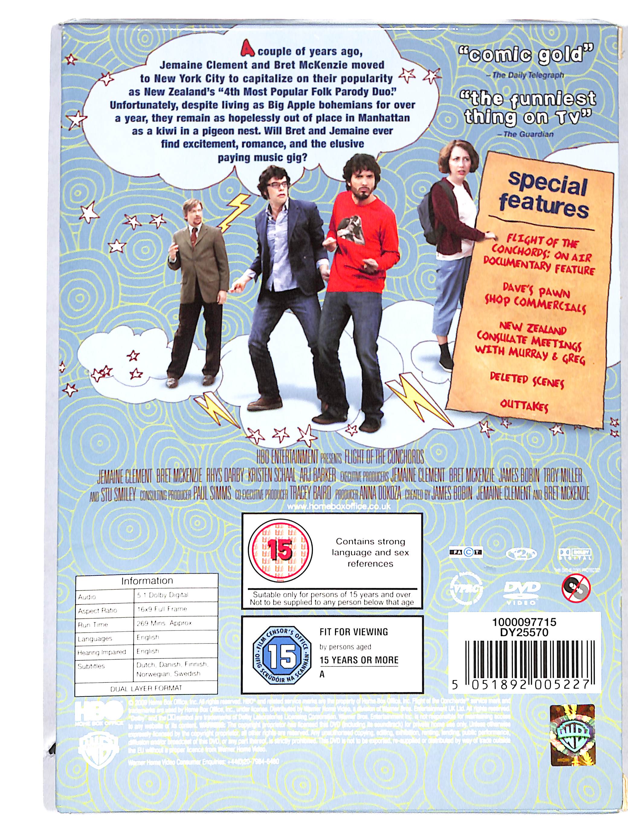 EBOND Flight Of The Conchords Season 2 DVD DB725443 - Image 2