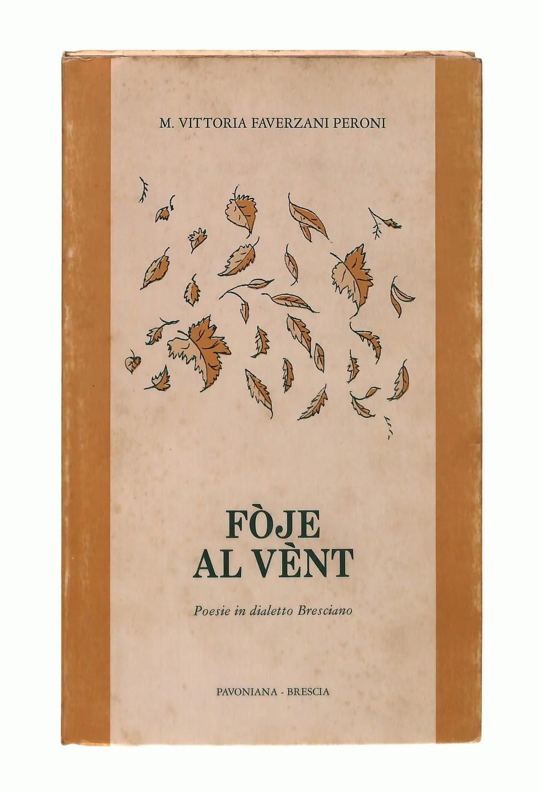 EBOND Foje Al Vent Peroni Pavoniana 1990 Libro LI045954