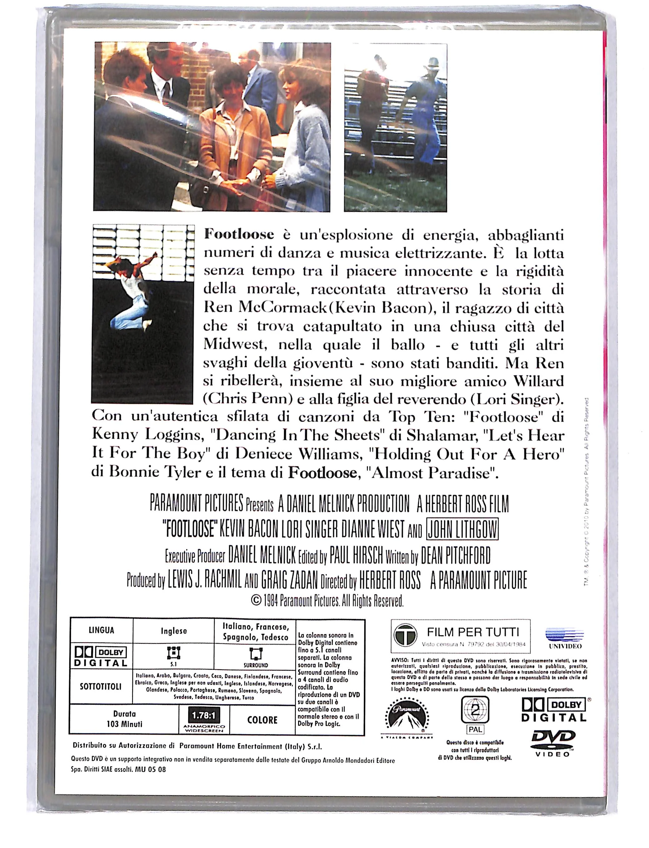 EBOND Footlose EDITORIALE DVD DB755124 - Image 2