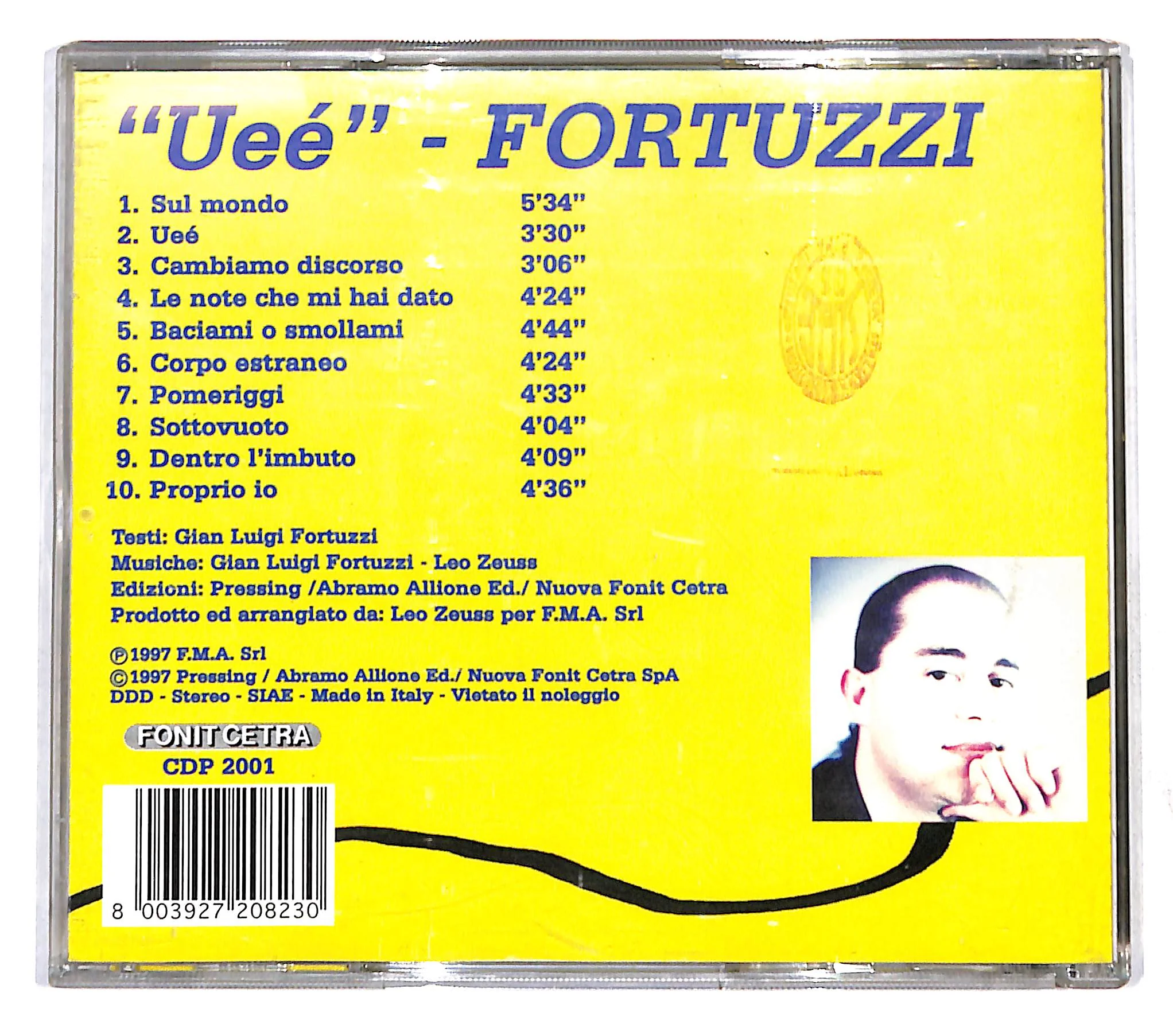 EBOND Fortuzzi - Uee' CD CB109709 - Image 2