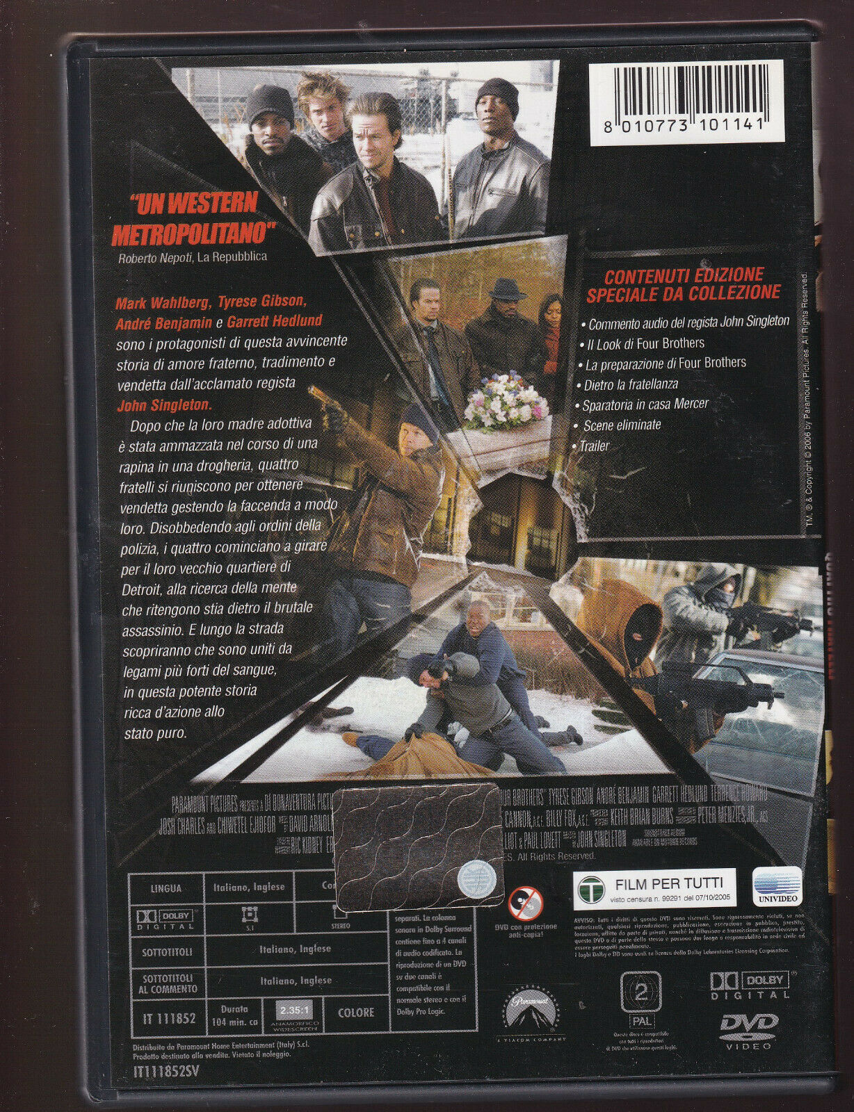 EBOND Four Brothers DVD DB690108 - Image 2