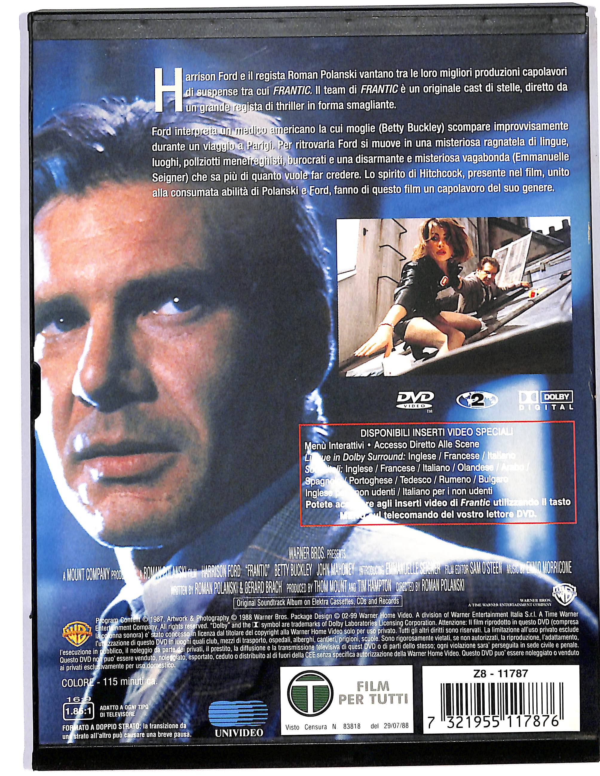 EBOND Frantic DVD DB753955 - Image 2