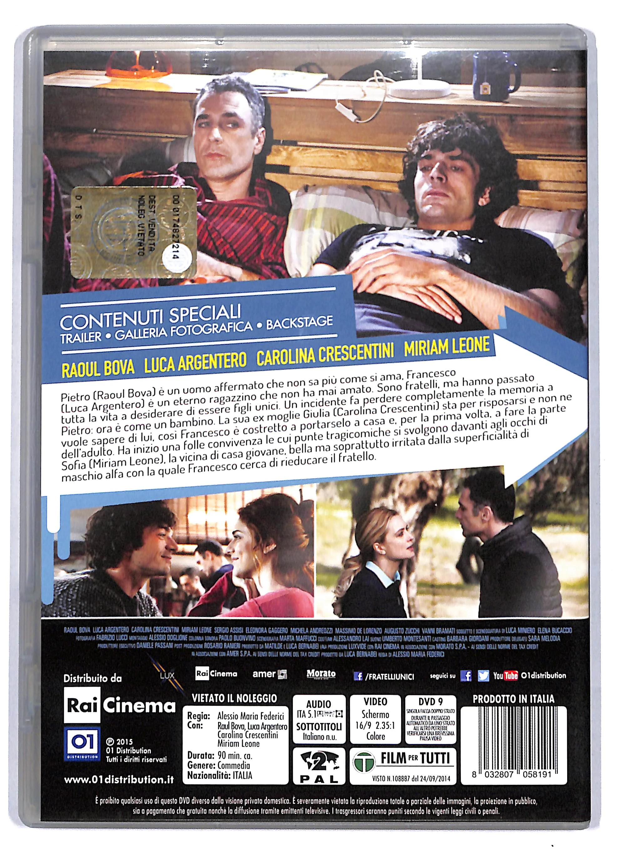 EBOND Fratelli Unici NOLEGGIO DVD DB579001 - Image 2