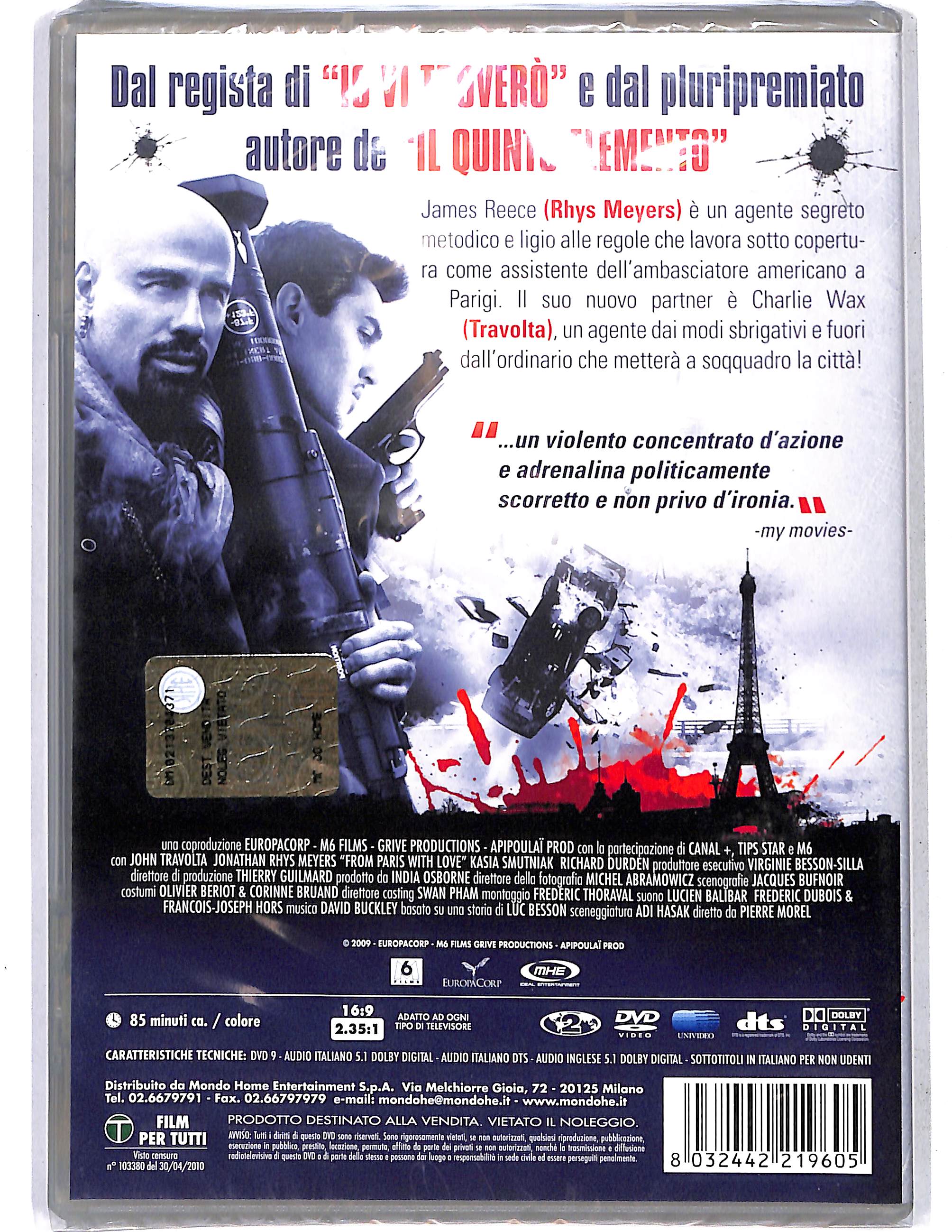 EBOND From with Paris Love NOLEGGIO DVD DB722615 - Image 2