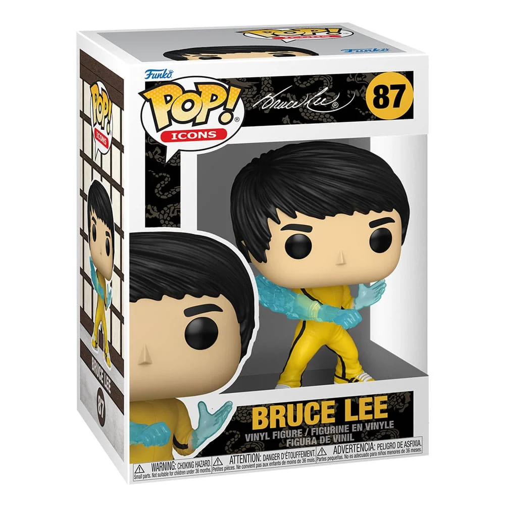 Funko Pop! Icons: Bruce Lee - Figura in Vinile da Collezione - Idea Regalo - Mer P038823 - Image 2