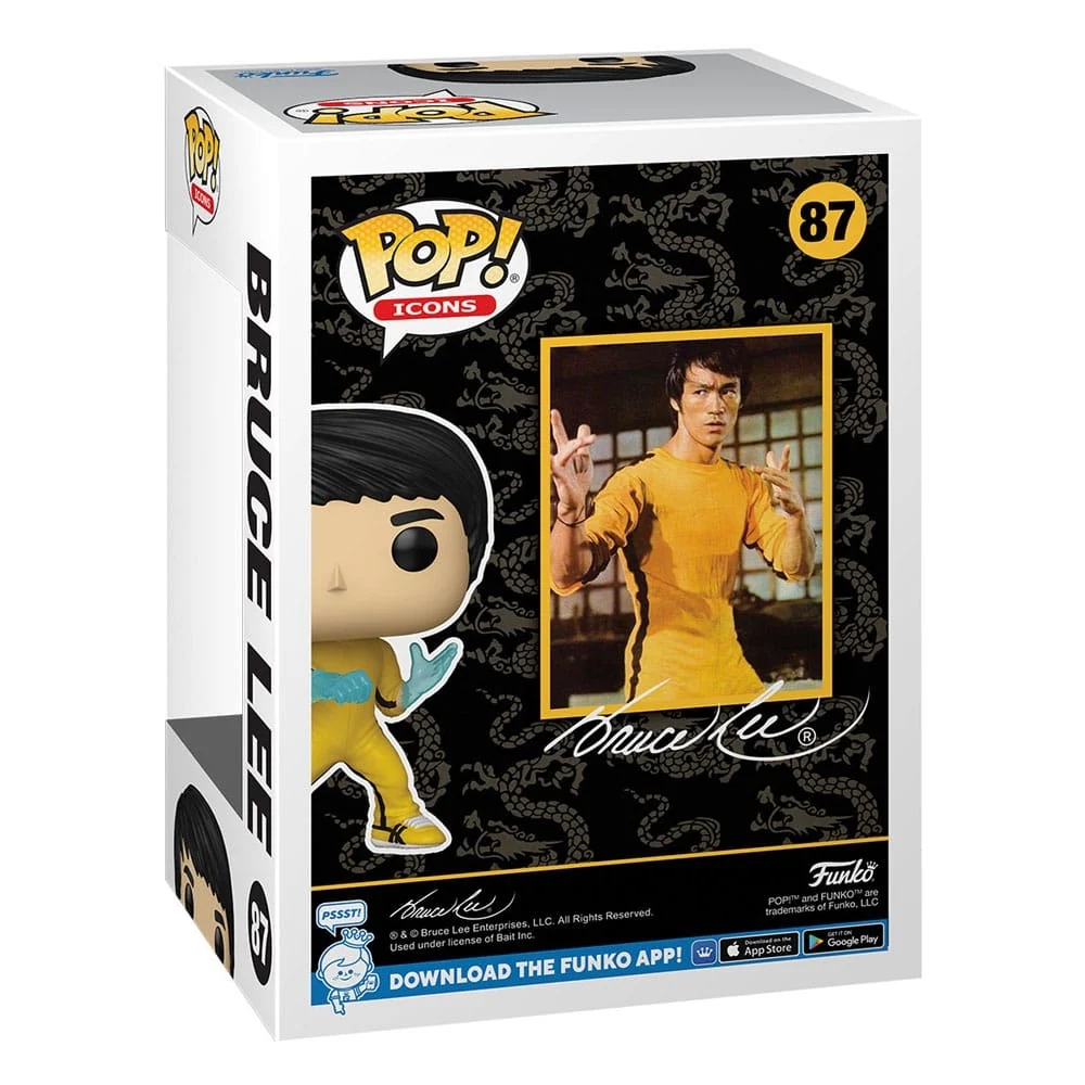 Funko Pop! Icons: Bruce Lee - Figura in Vinile da Collezione - Idea Regalo - Mer P038823 - Image 3