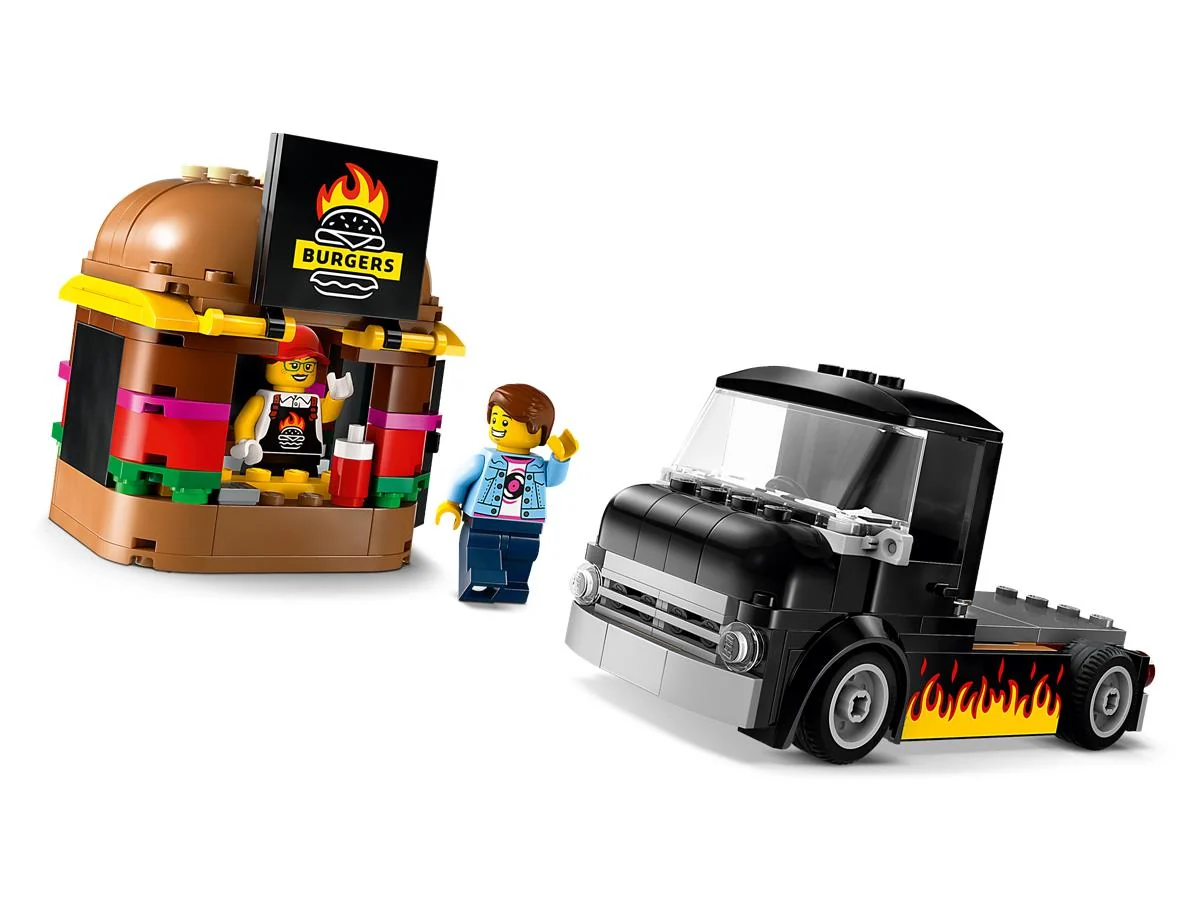LEGO 60404 Furgone degli hamburger - Image 5