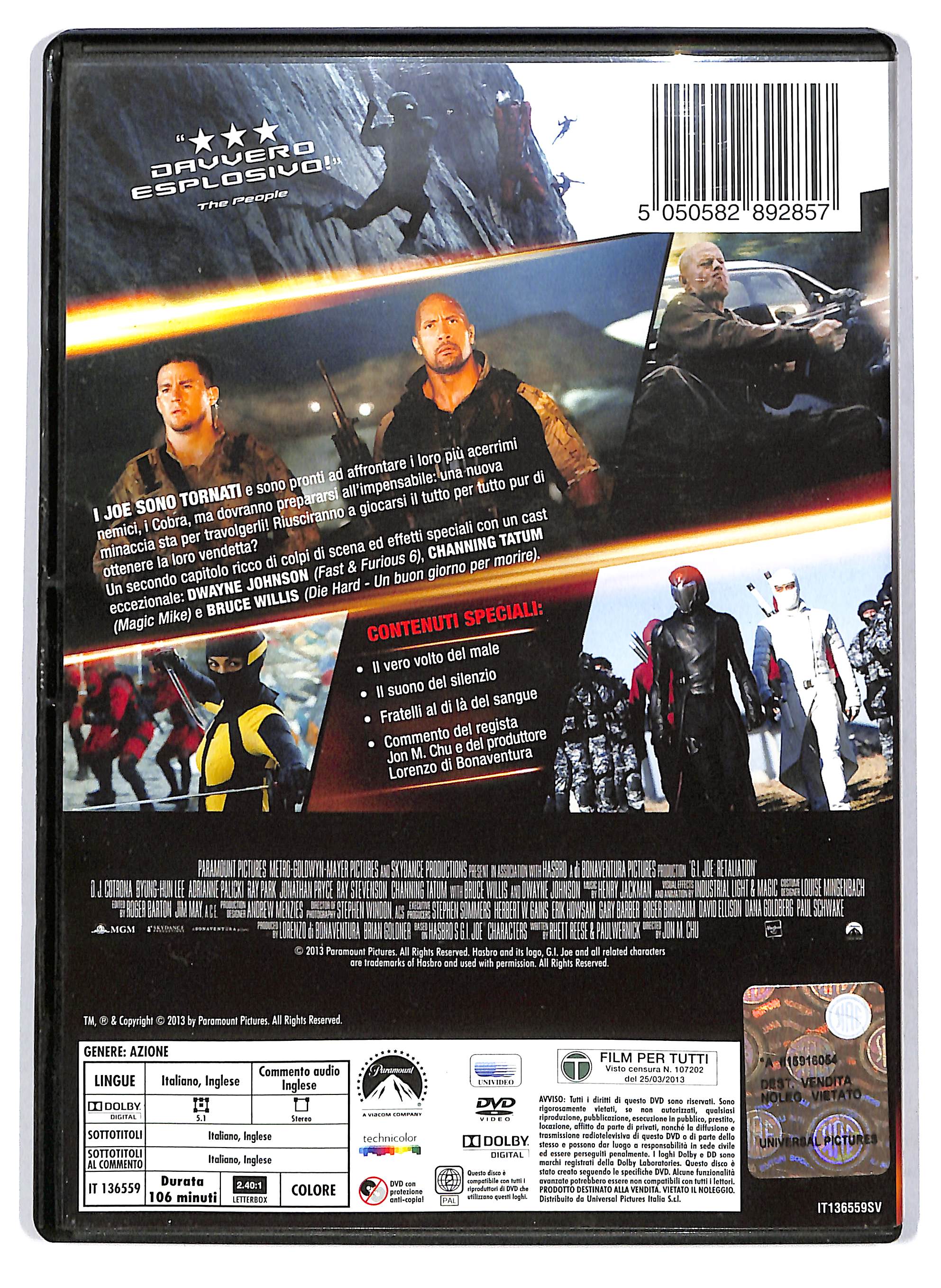EBOND G.i. Joe - La Vendetta DVD DB764430 - Image 2