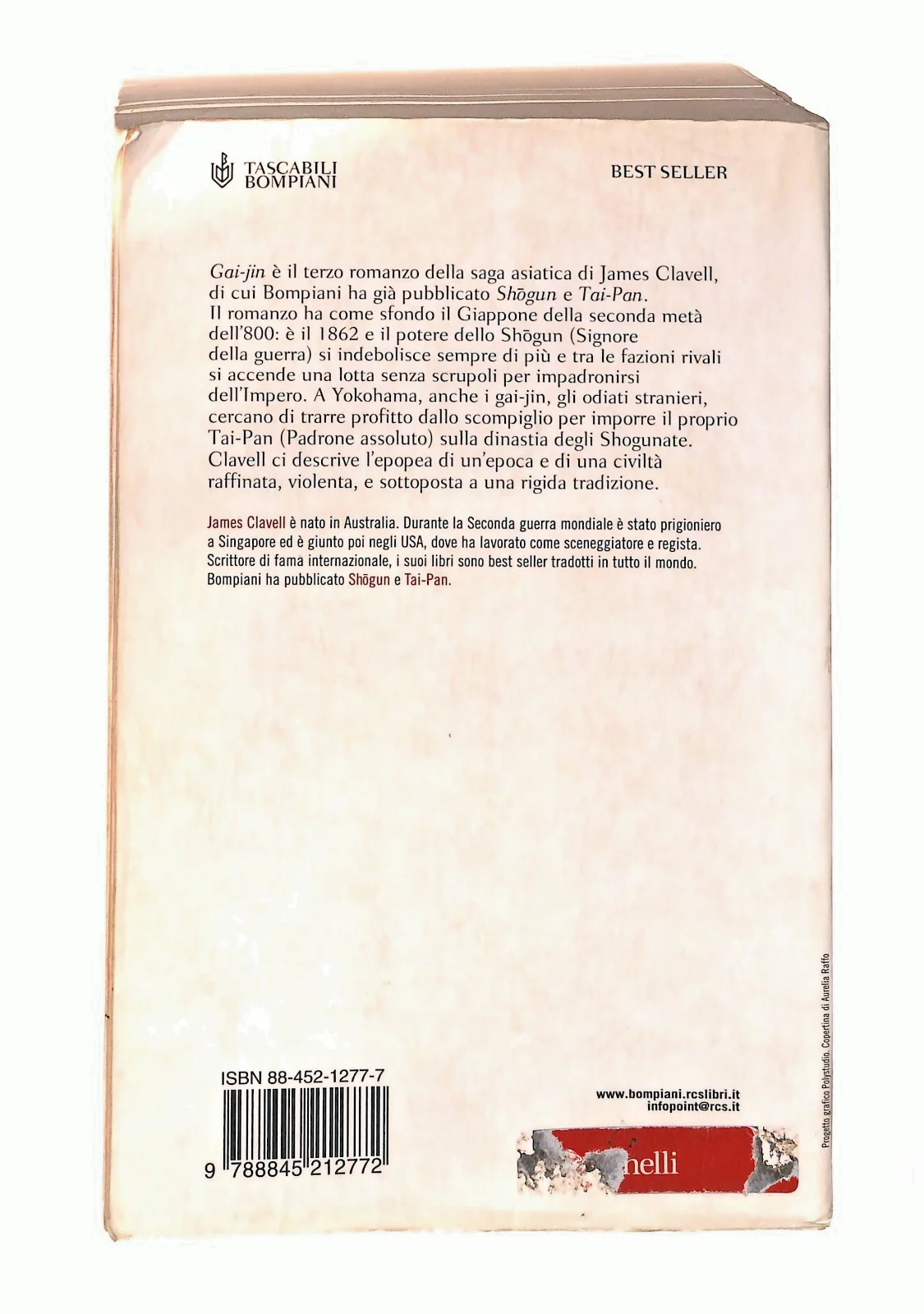 EBOND Gaijin James Clavell Bompiani 2005 Libro LI047254 - Image 2
