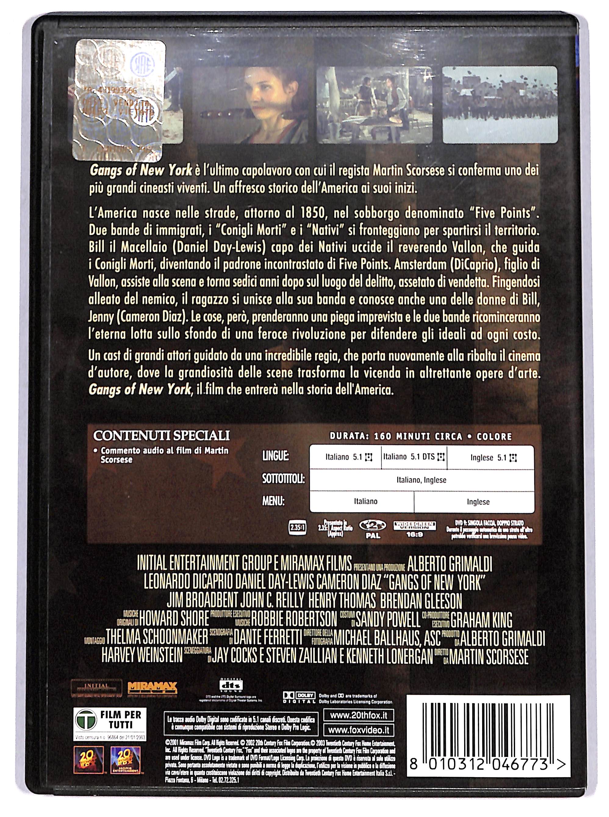 EBOND gangs of new york DVD DB721610 - Image 2