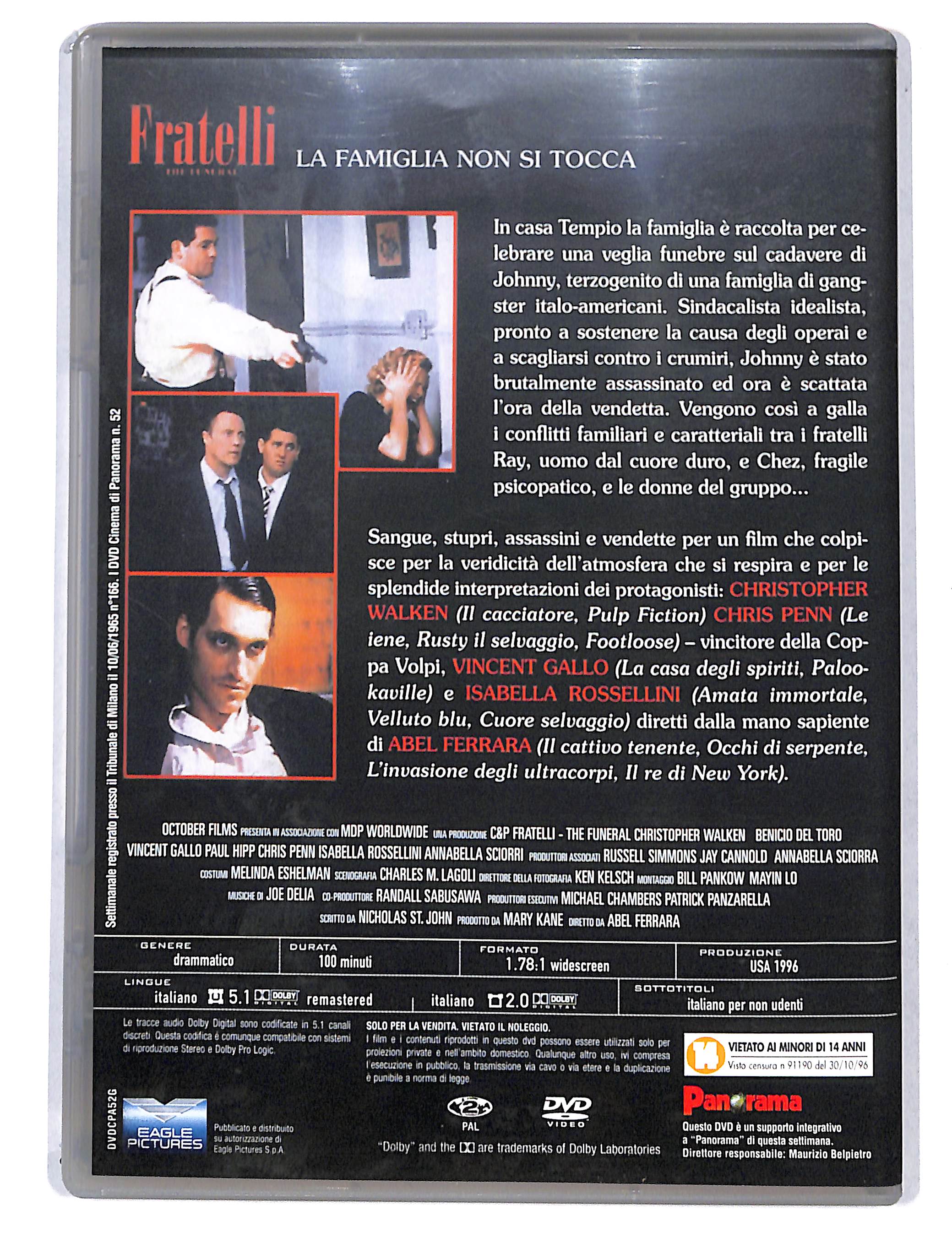 EBOND Gangsters collection - Fratelli EDITORIALE DVD DB748820 - Image 2