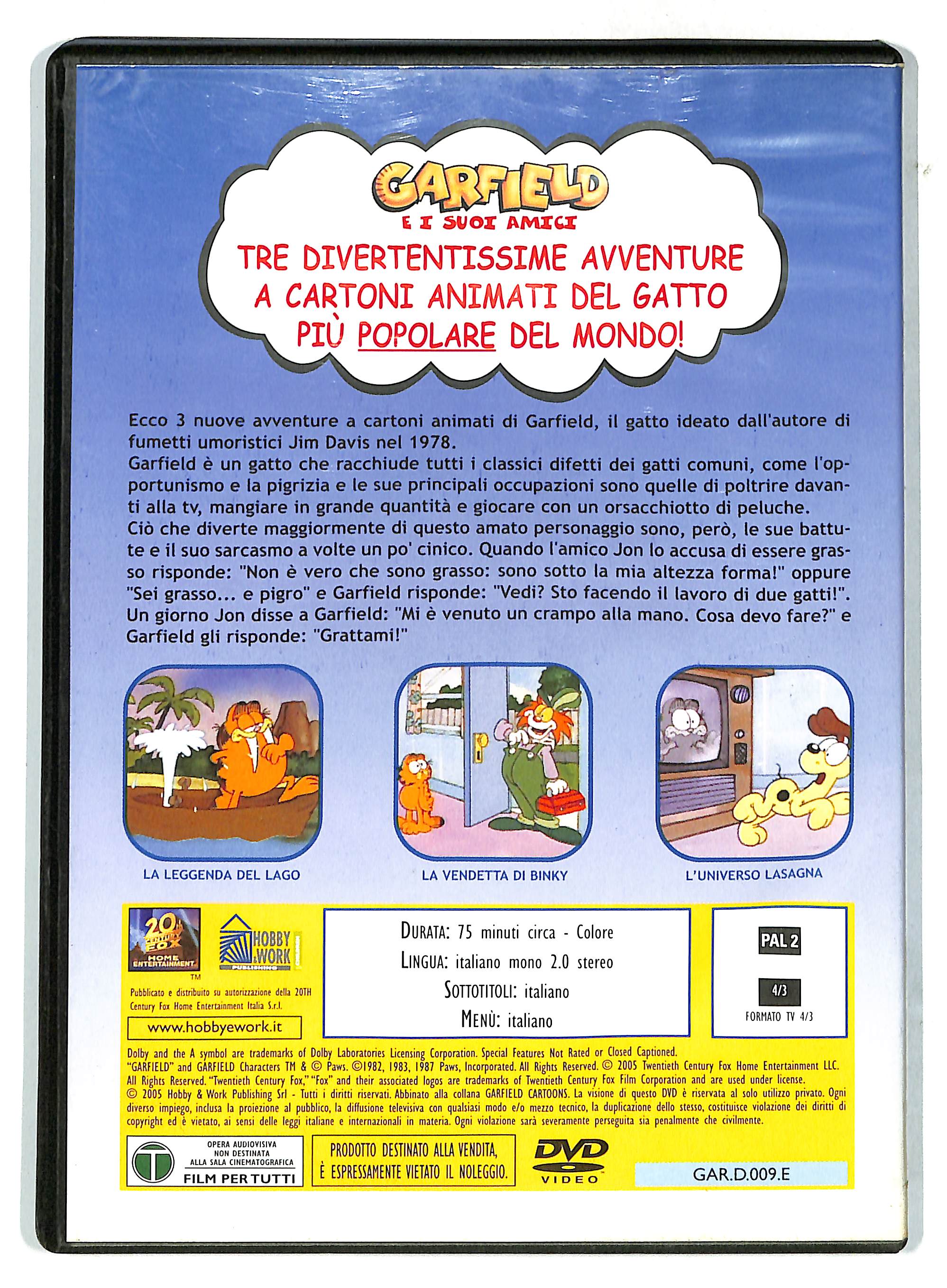 EBOND Garfield e i suoi amici EDITORIALE DVD DB746130 - Image 2