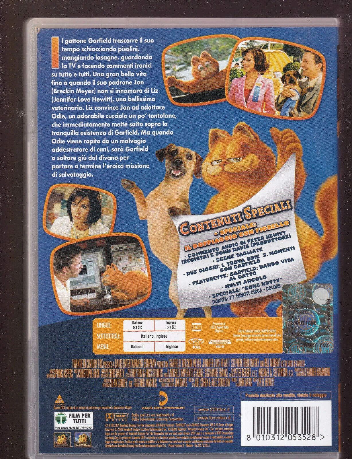 EBOND Garfield Il Film NOLEGGIO DVD DB734354 - Image 2
