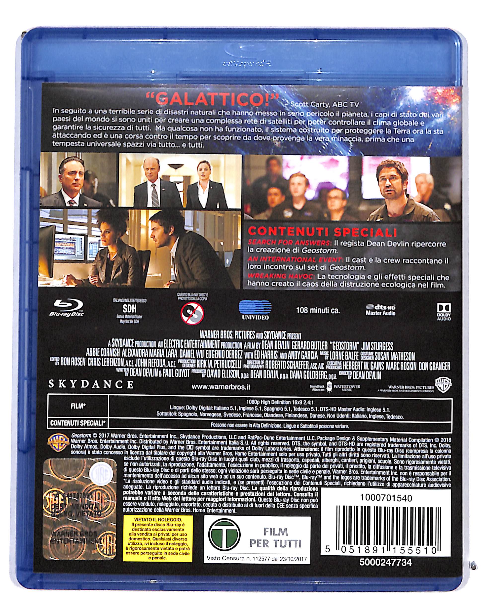 EBOND Geostorm BLURAY BLURAY DB689205 - Image 2