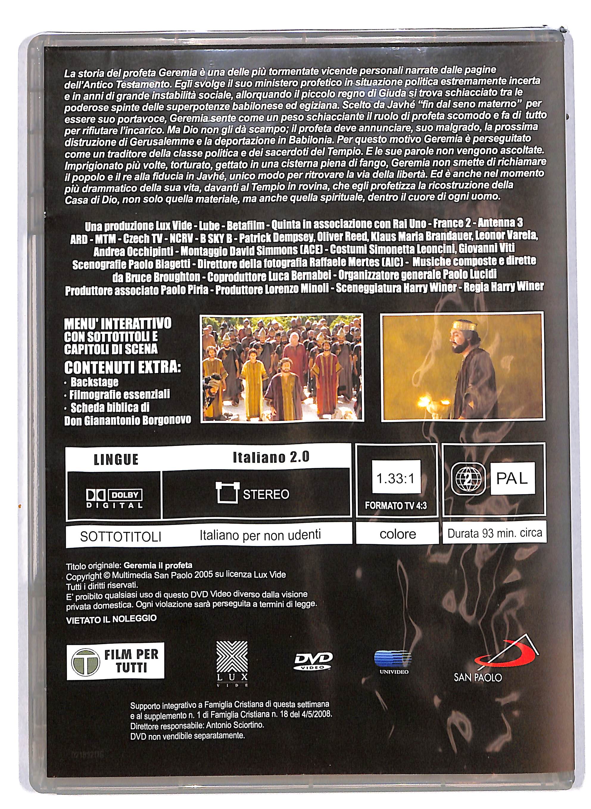 EBOND Geremia - La storia della Bibbia EDITORIALE DVD DB695931 - Image 2