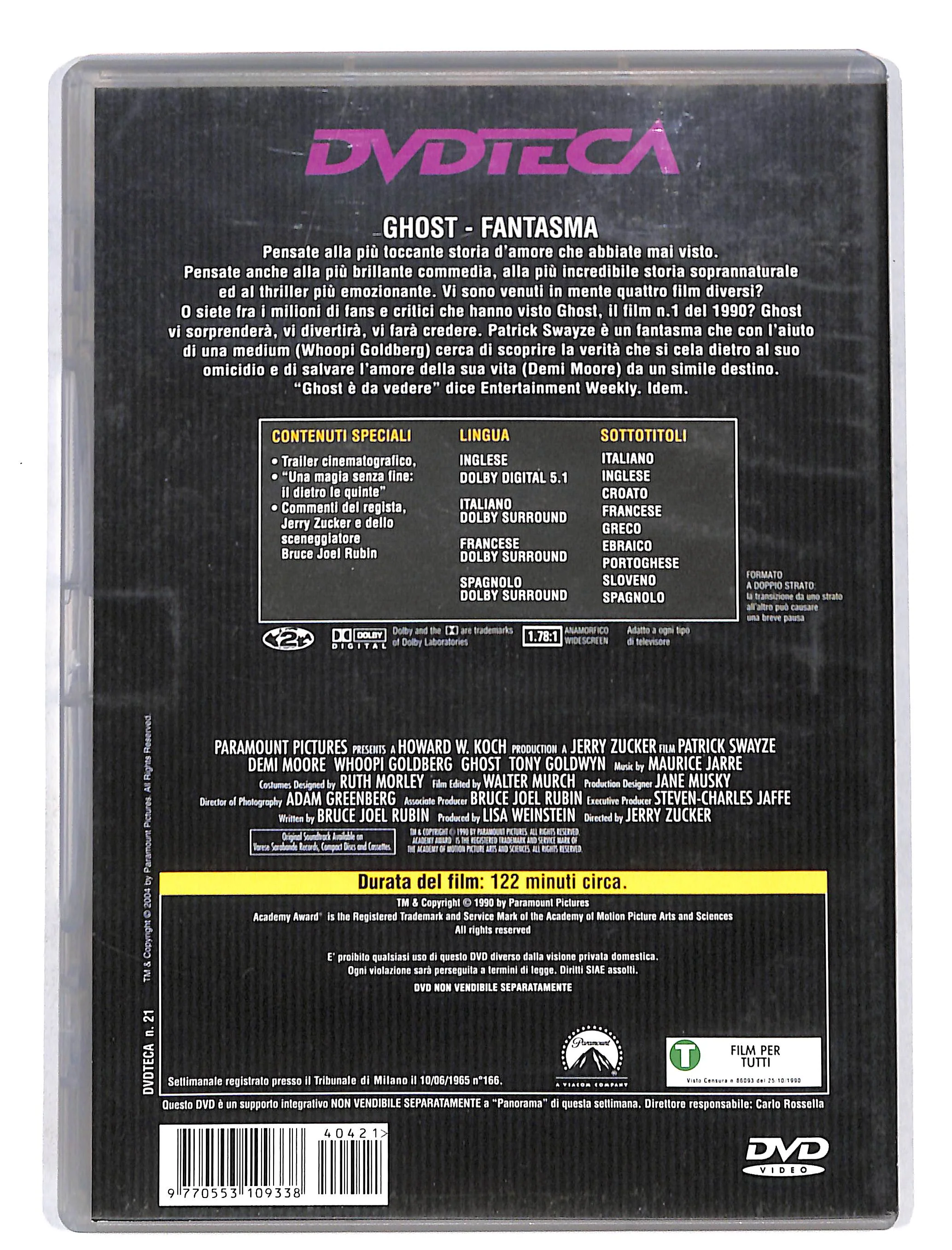 EBOND Ghost Fantasma EDITORIALE DVD DB694910 - Image 2
