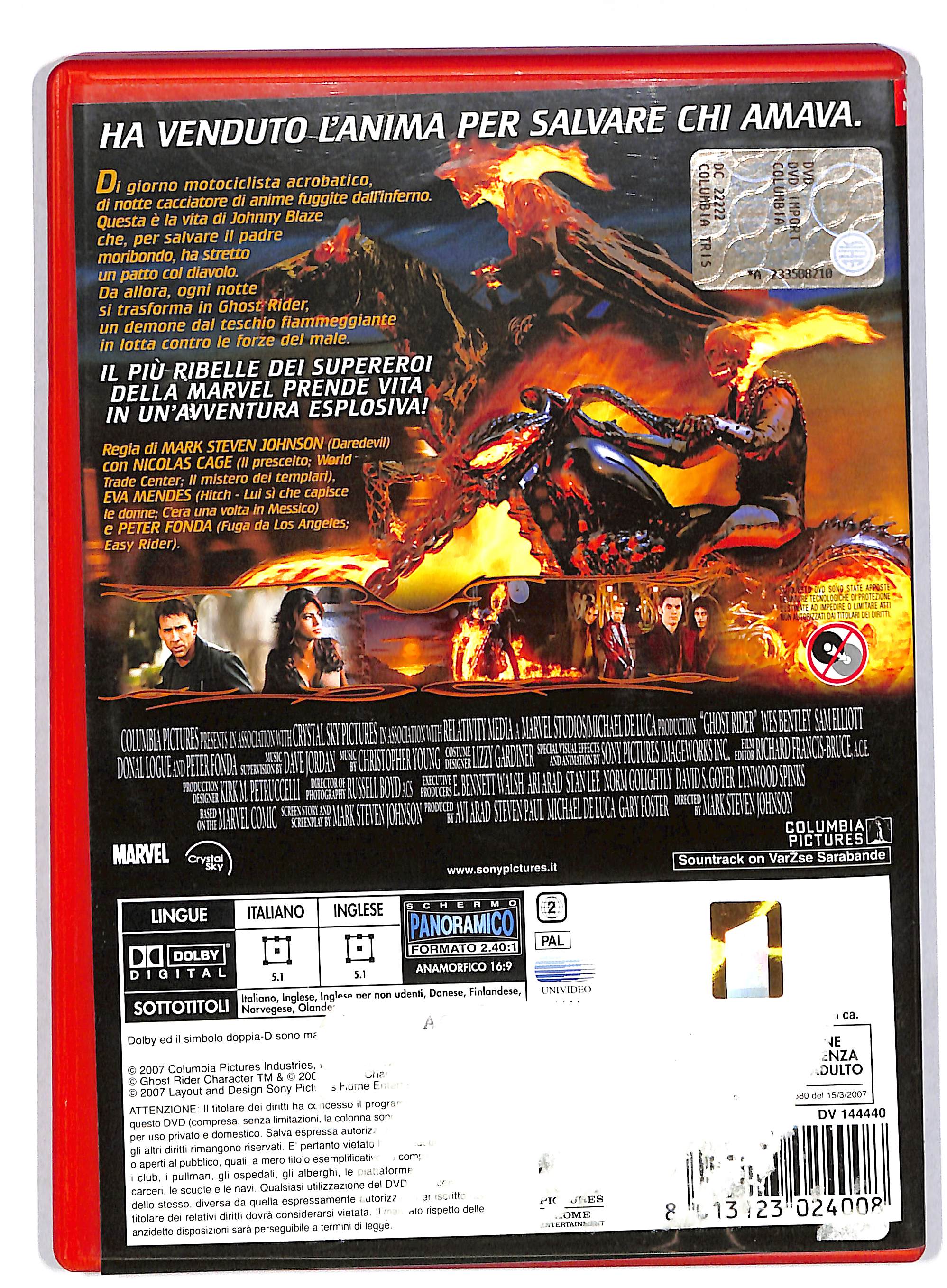 EBOND Ghost Rider NOLEGGIO DVD DB723238 - Image 2