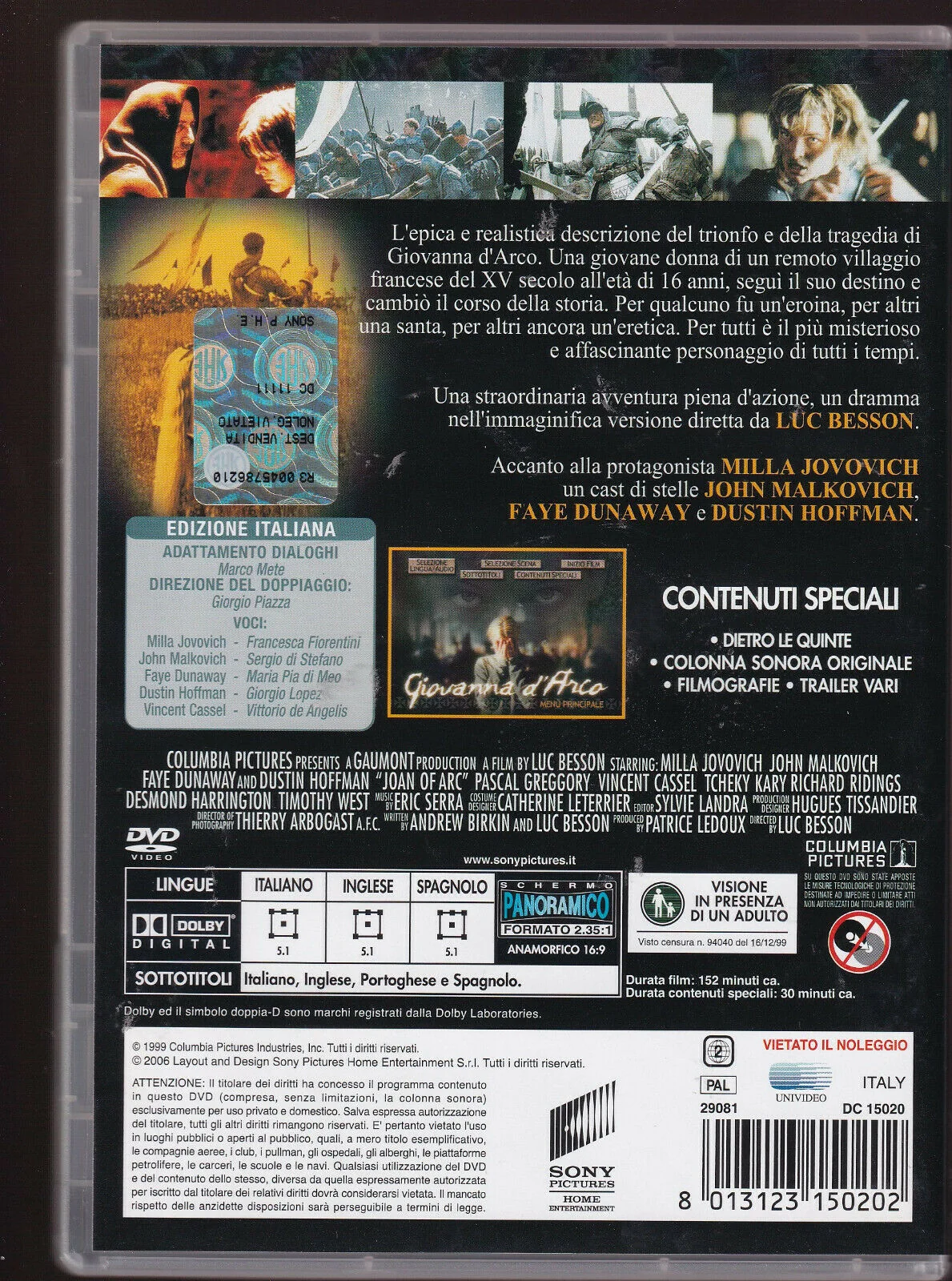 EBOND Giovanna D'arco DVD DB748324 - Image 2