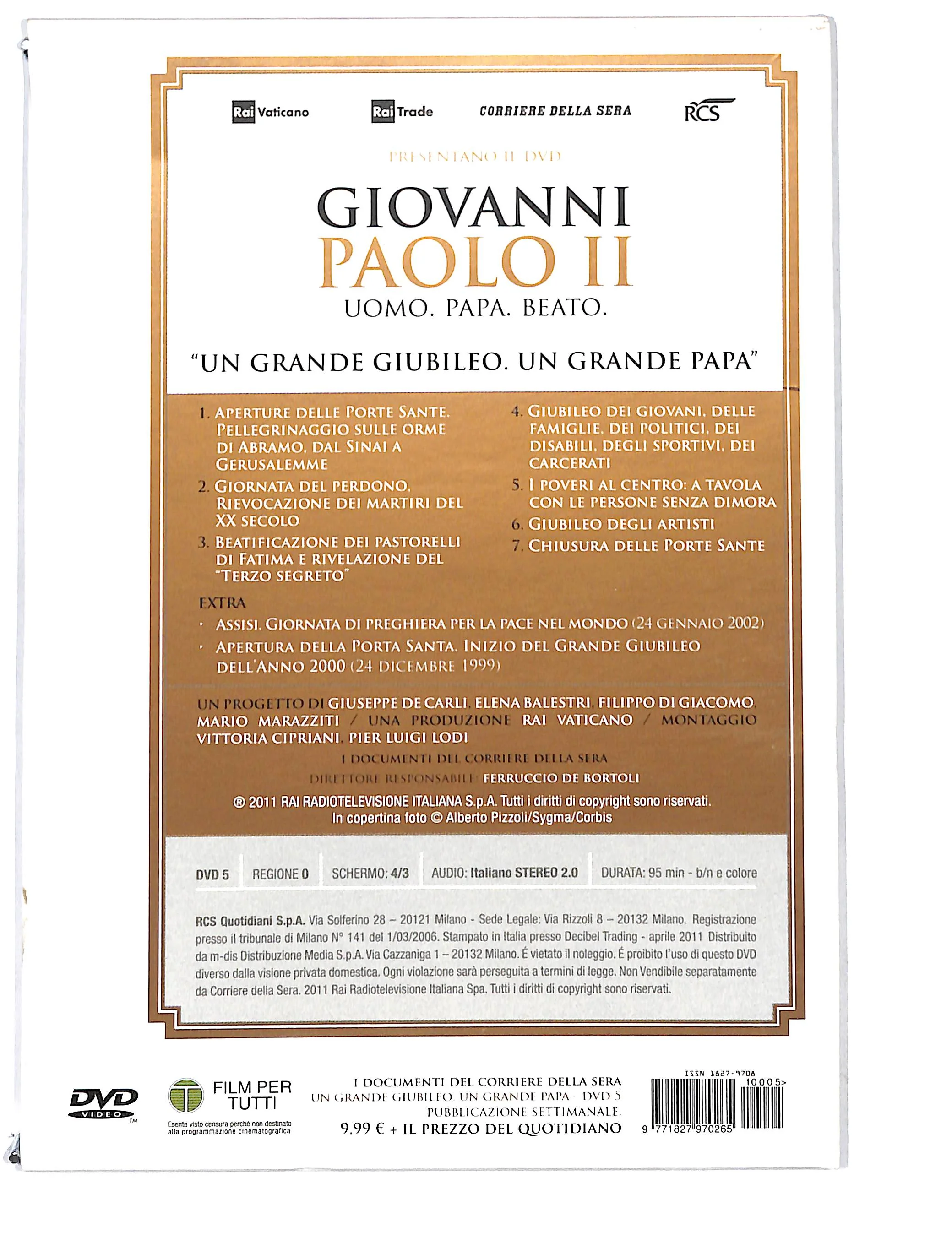 EBOND Giovanni Paolo II Vol.5 un grande Giubileo un grande Papa DVD DB670158 - Image 2