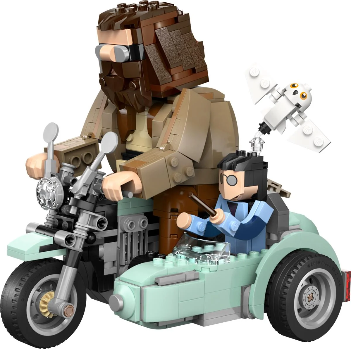LEGO 76443 Giro sul sidecar di Hagrid™ e Harry - Image 4