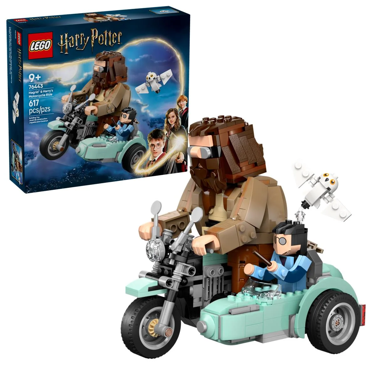 LEGO 76443 Giro sul sidecar di Hagrid™ e Harry - Image 5