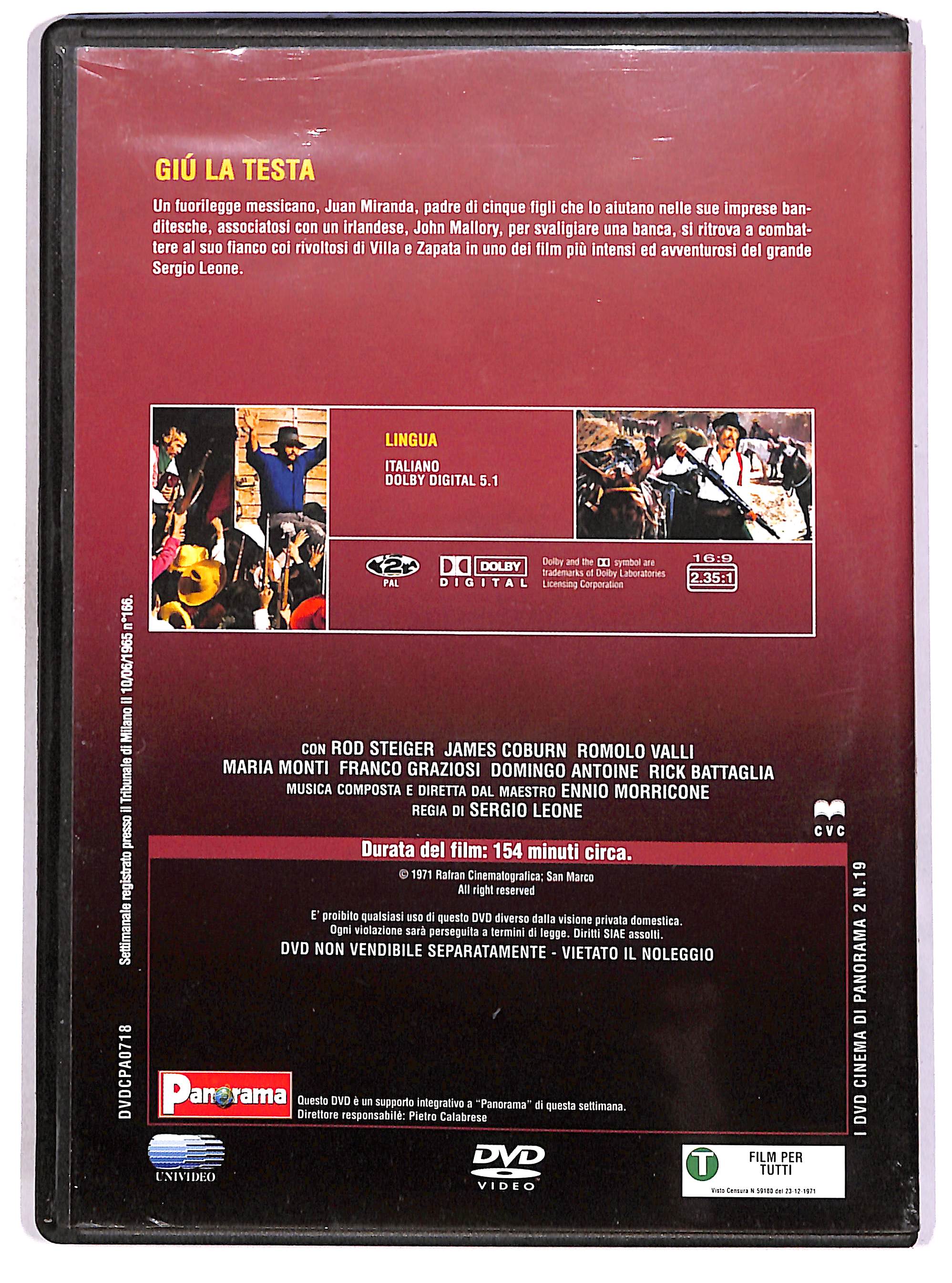 EBOND Giu la testa EDITORIALE DVD DB728824 - Image 2