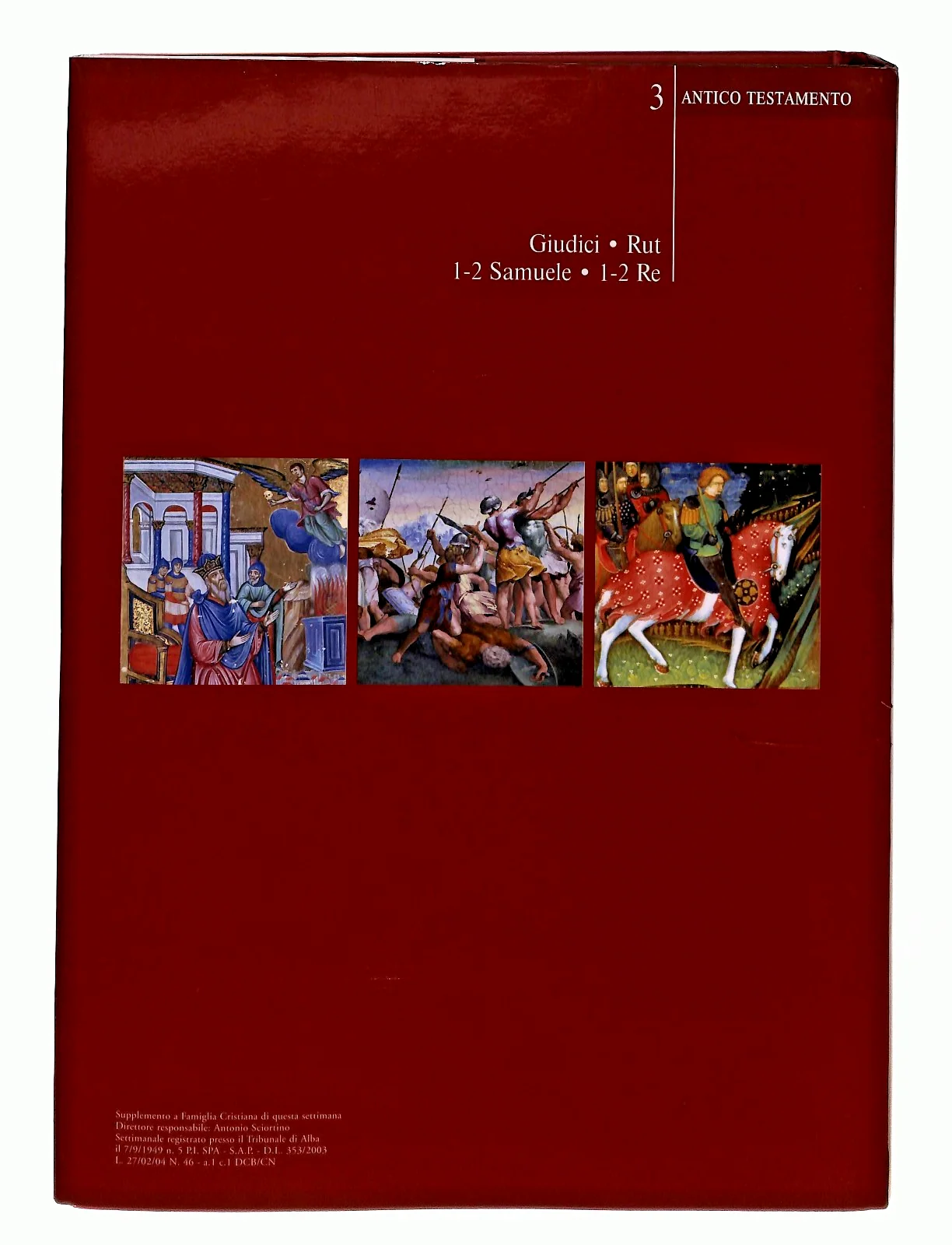 EBOND Giudici Rut 1 2 Samuele 1 2 Re Nuova Bibbia Famiglia Vo 3 Libro LI048479 - Image 2