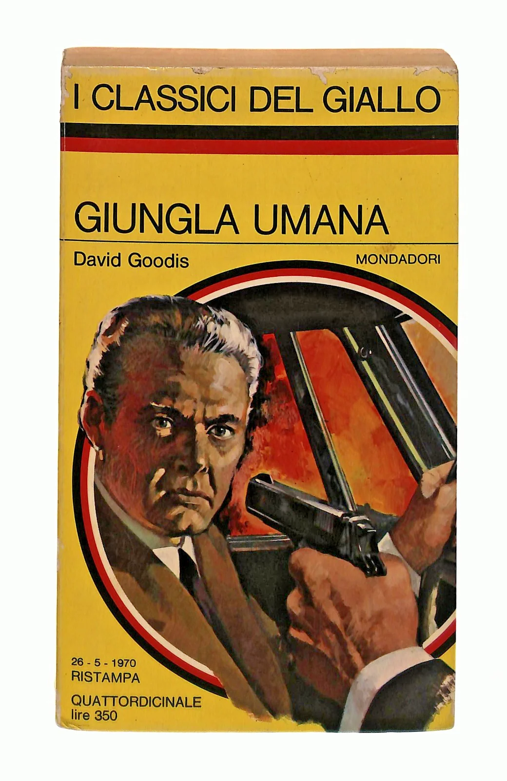 EBOND Giungla Umana David Goodis Classici Giallo Mondadori 1970 Libro LI048737