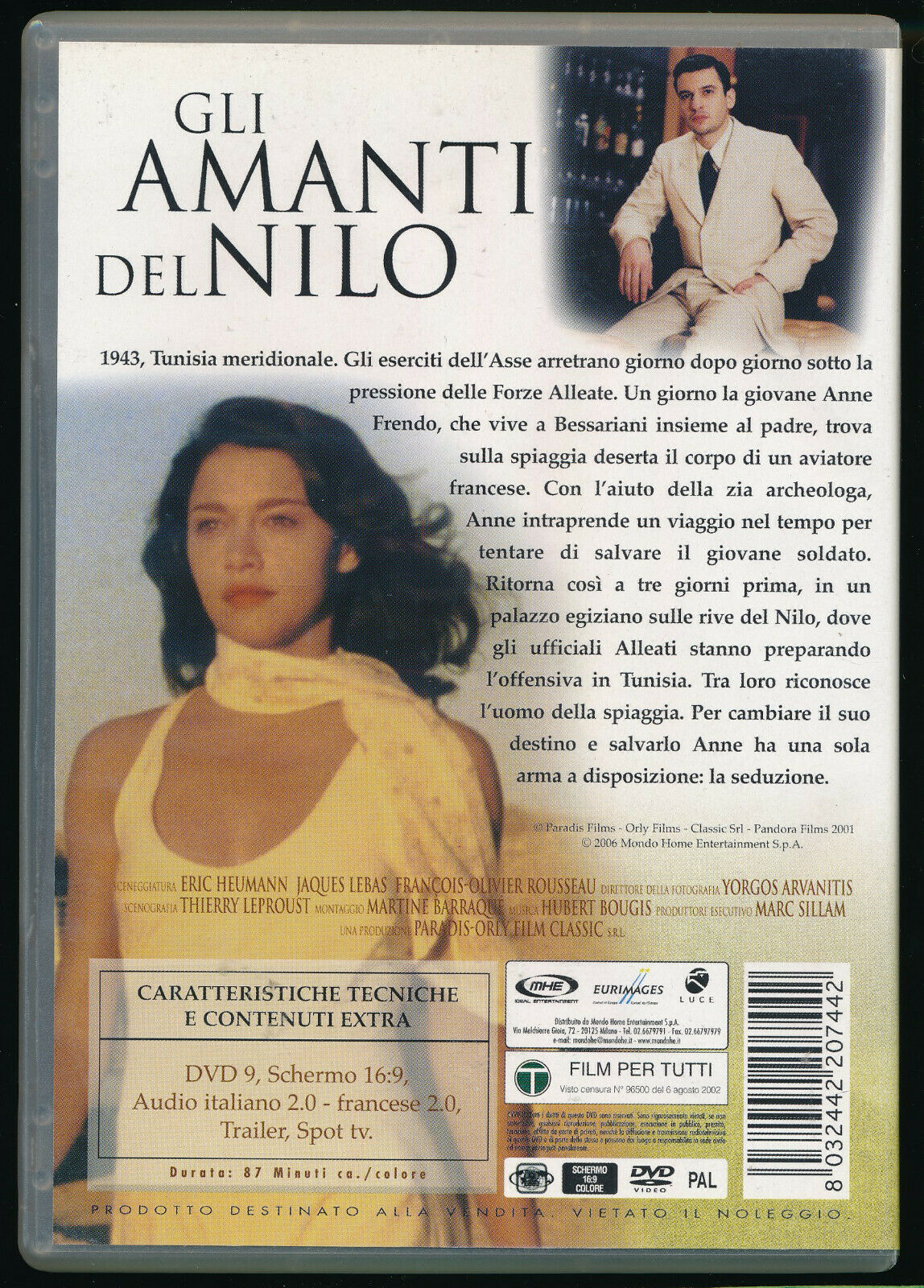EBOND Gli Amanti Del Nilo DVD DB744840 - Image 2