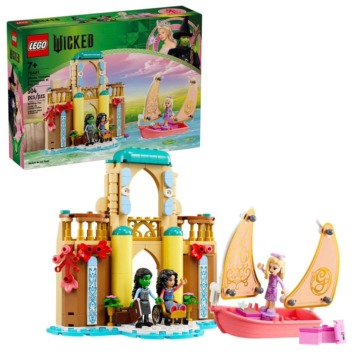 LEGO 75681 Glinda, Elphaba e Nessarose all’Universita di Shiz - Image 2