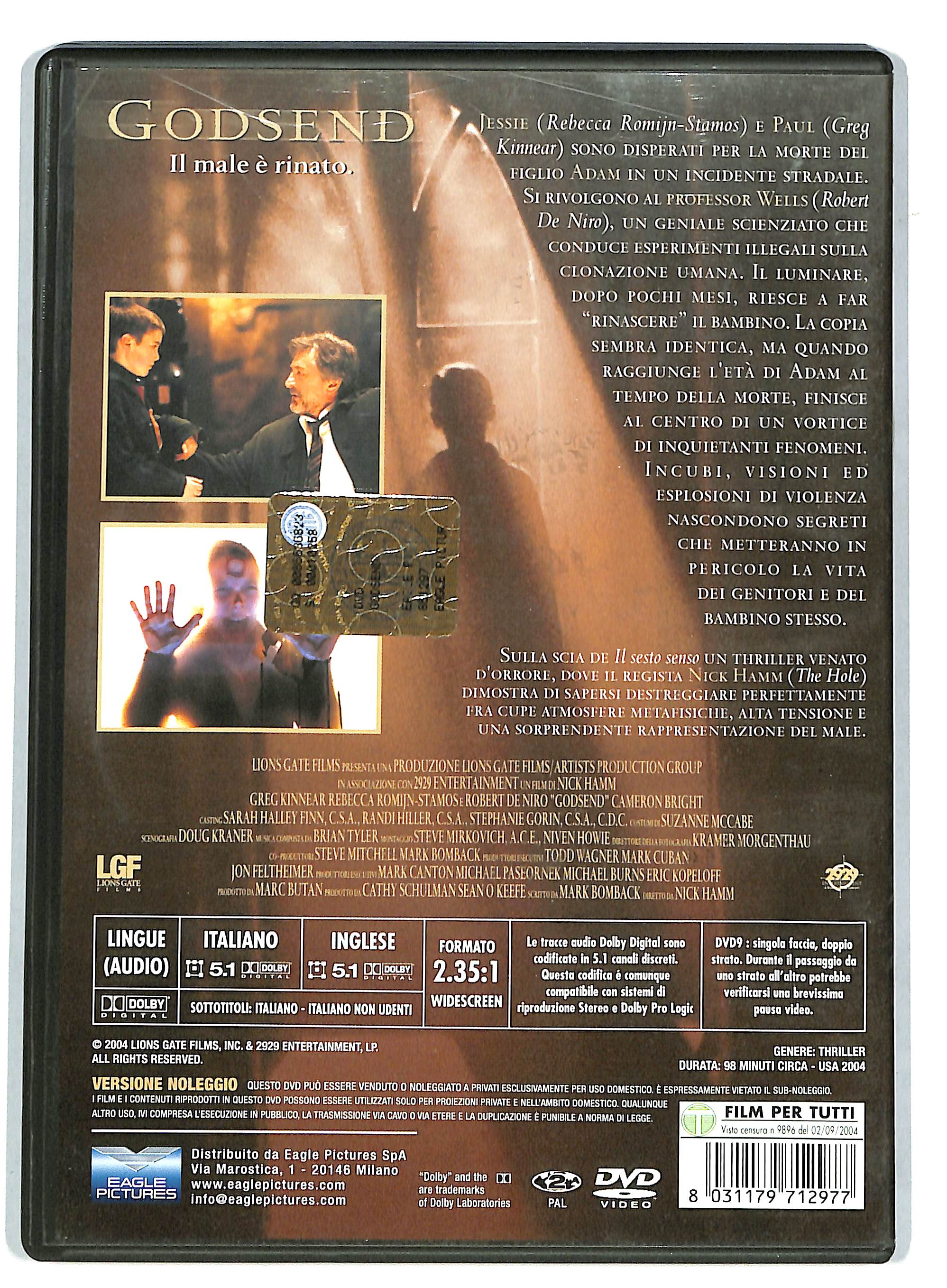 EBOND Godsend Noleggio NOLEGGIO DVD DB734359 - Image 2