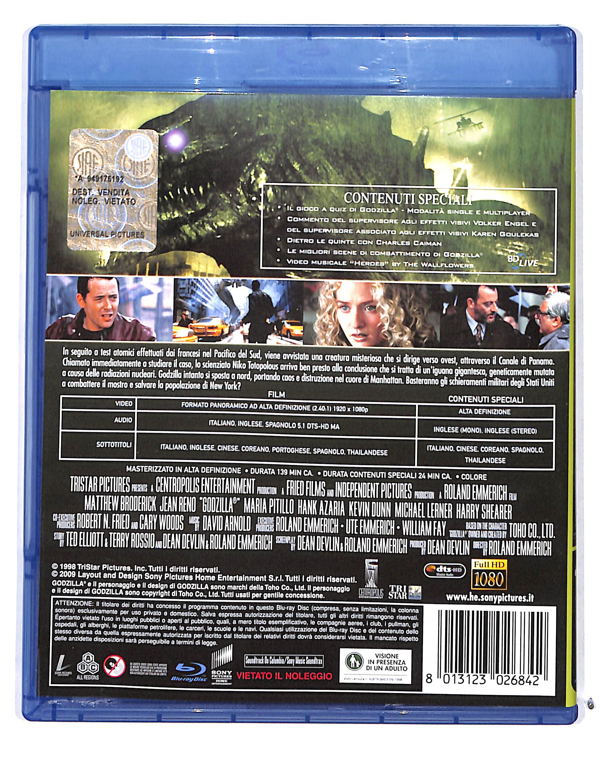 EBOND Godzilla BLURAY BLURAY DB685110 - Image 2