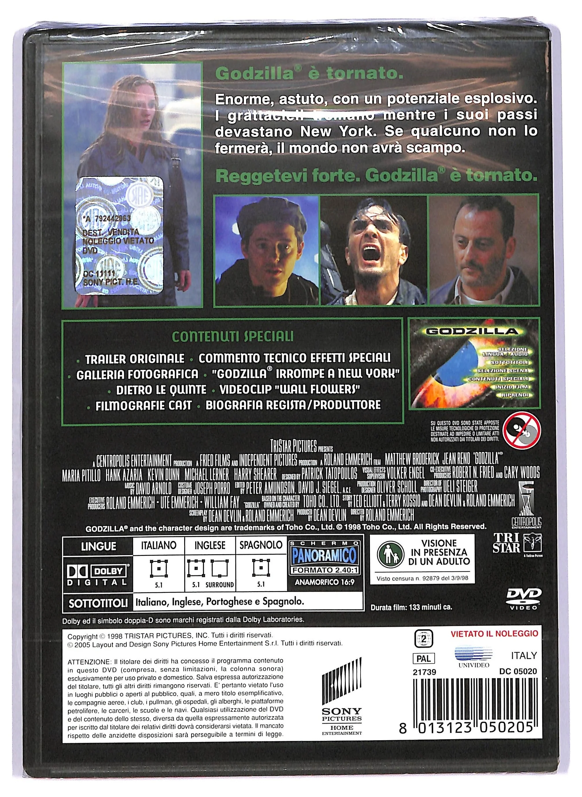 EBOND Godzilla DVD DB748334 - Image 2