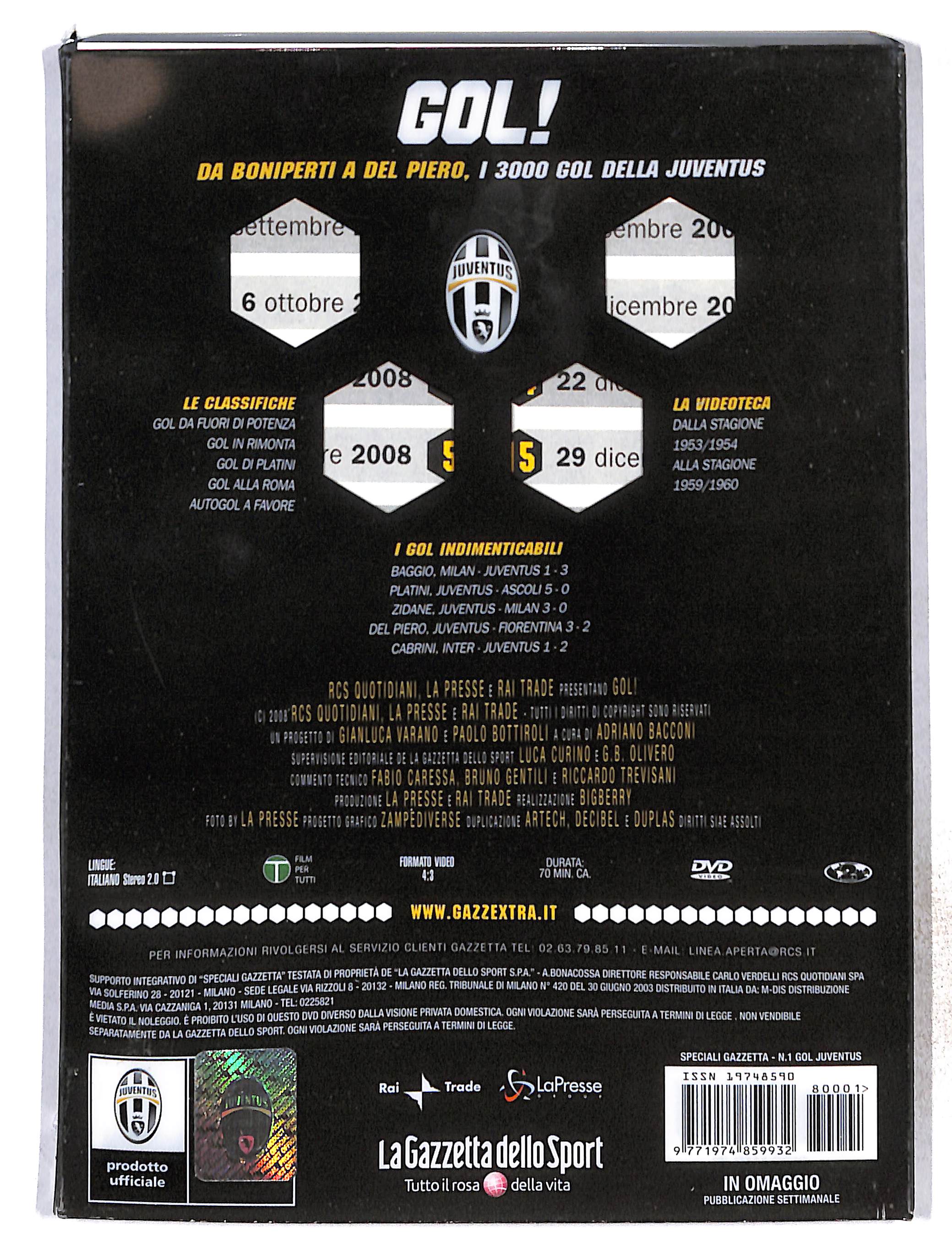 EBOND Gol!Da Boniperti a Del Piero vol.1 EDITORIALE DVD DB772861 - Image 2