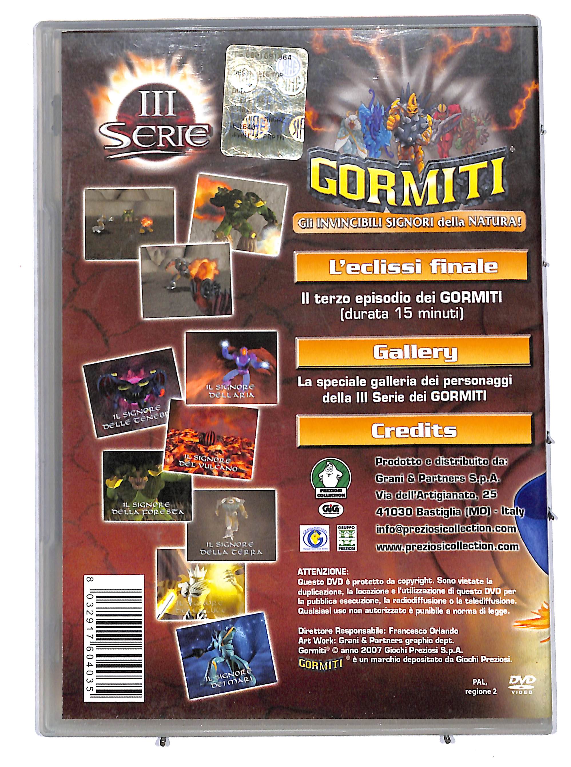 EBOND Gormiti - Gli Invincibili Signori Della Natura - 3 serie DVD DB711354 - Image 2