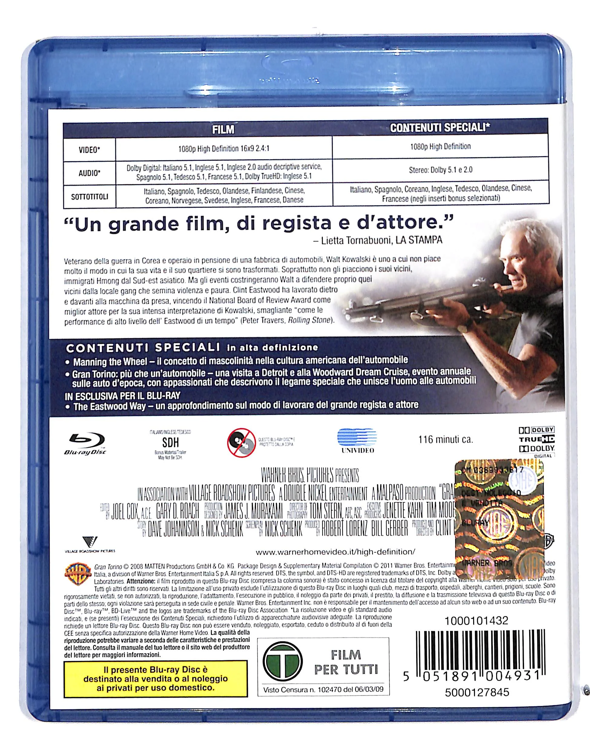 EBOND Gran Torino BLURAY BLURAY DB689257 - Image 2