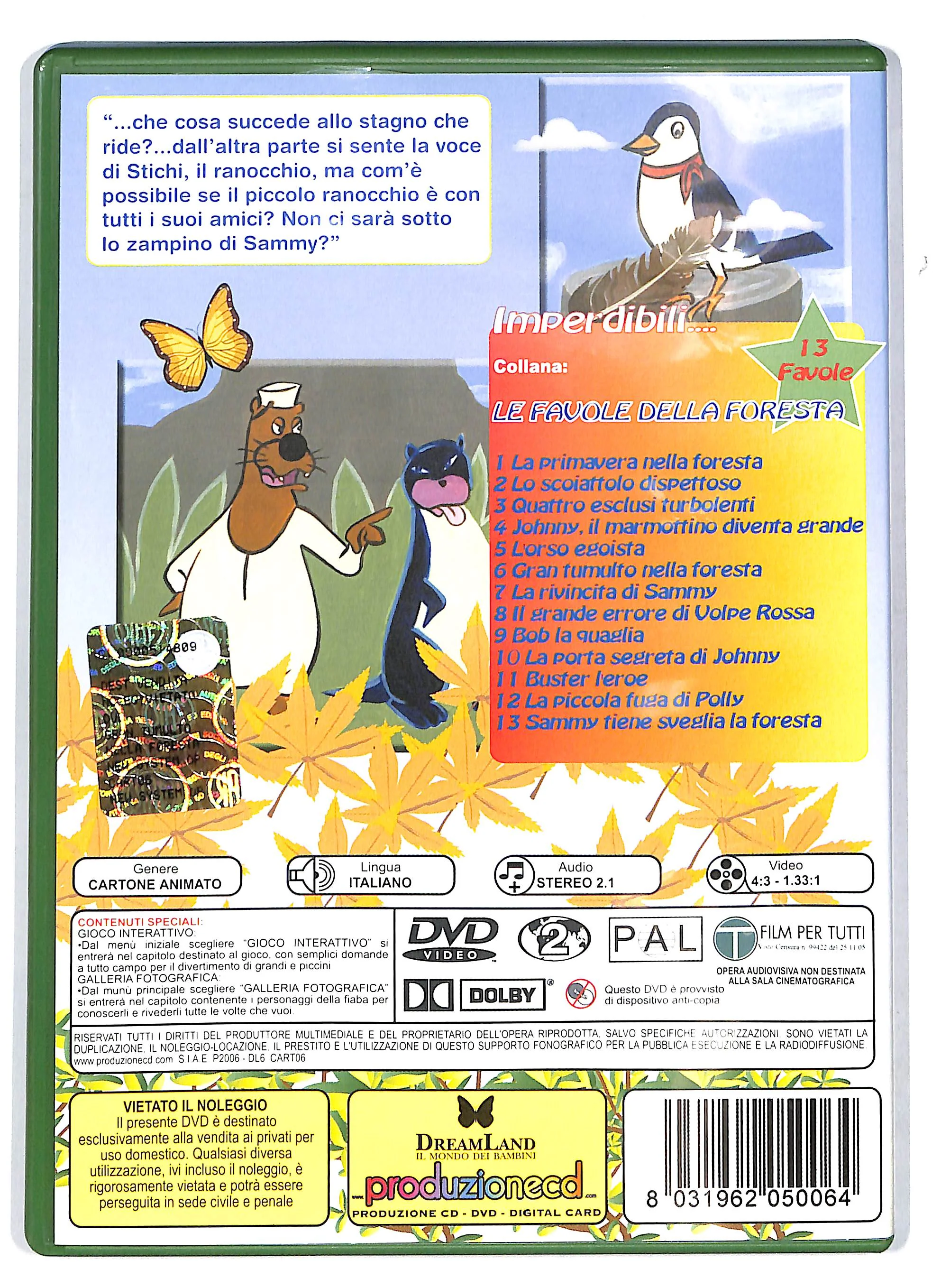 EBOND Gran tumulto nella foresta - Favola n.6 DVD DB696309 - Image 2