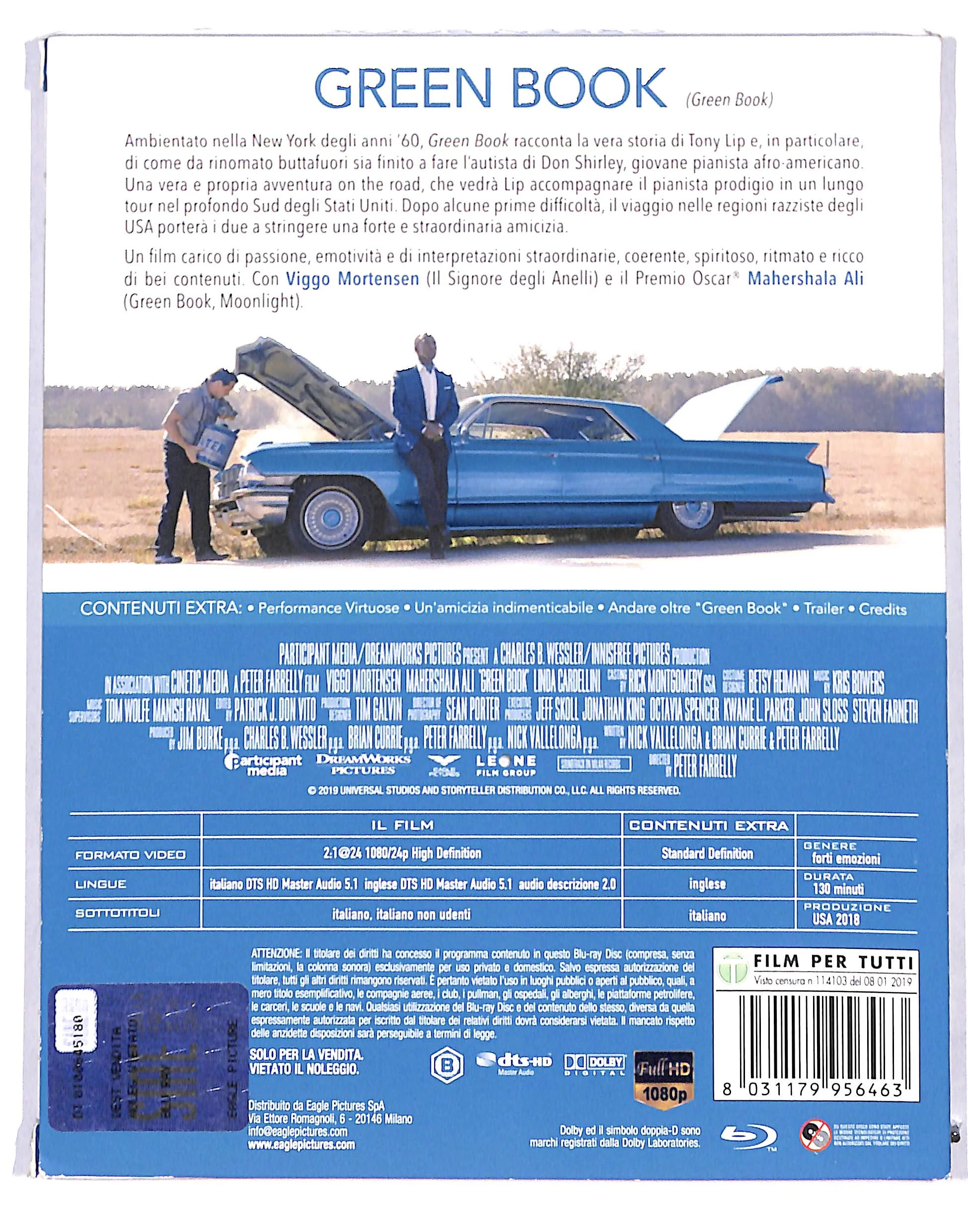 EBOND Green Book BLURAY BLURAY DB717327 - Image 2