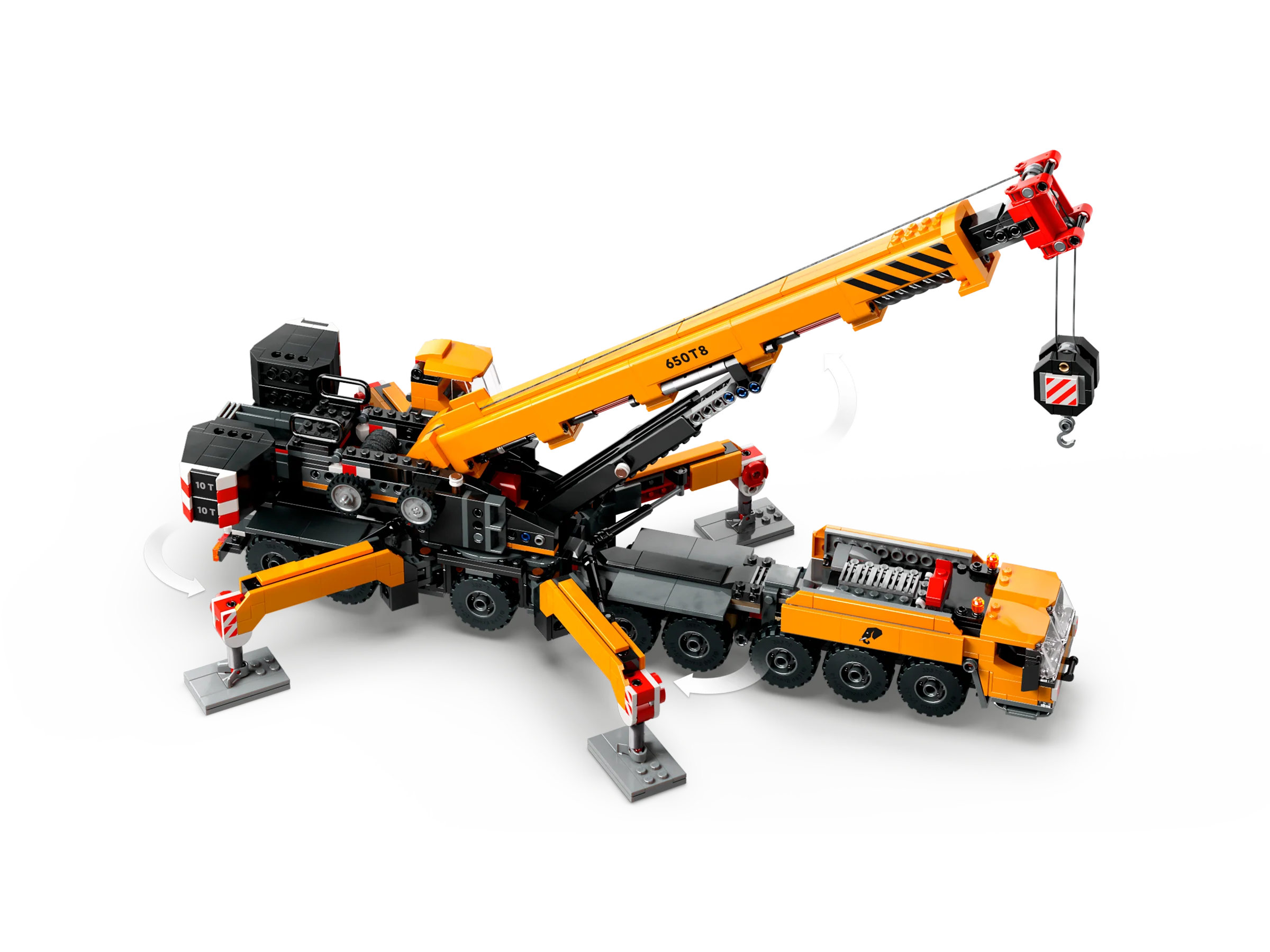 LEGO 60409 Gru da cantiere mobile gialla - Image 4